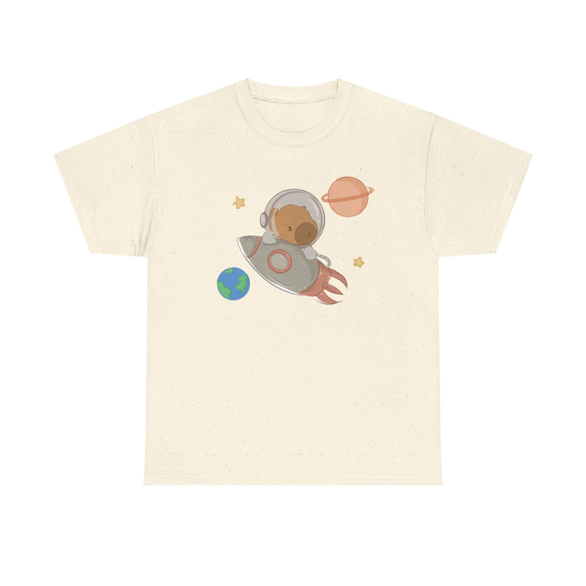 astronaut capy tshirt - Image 5
