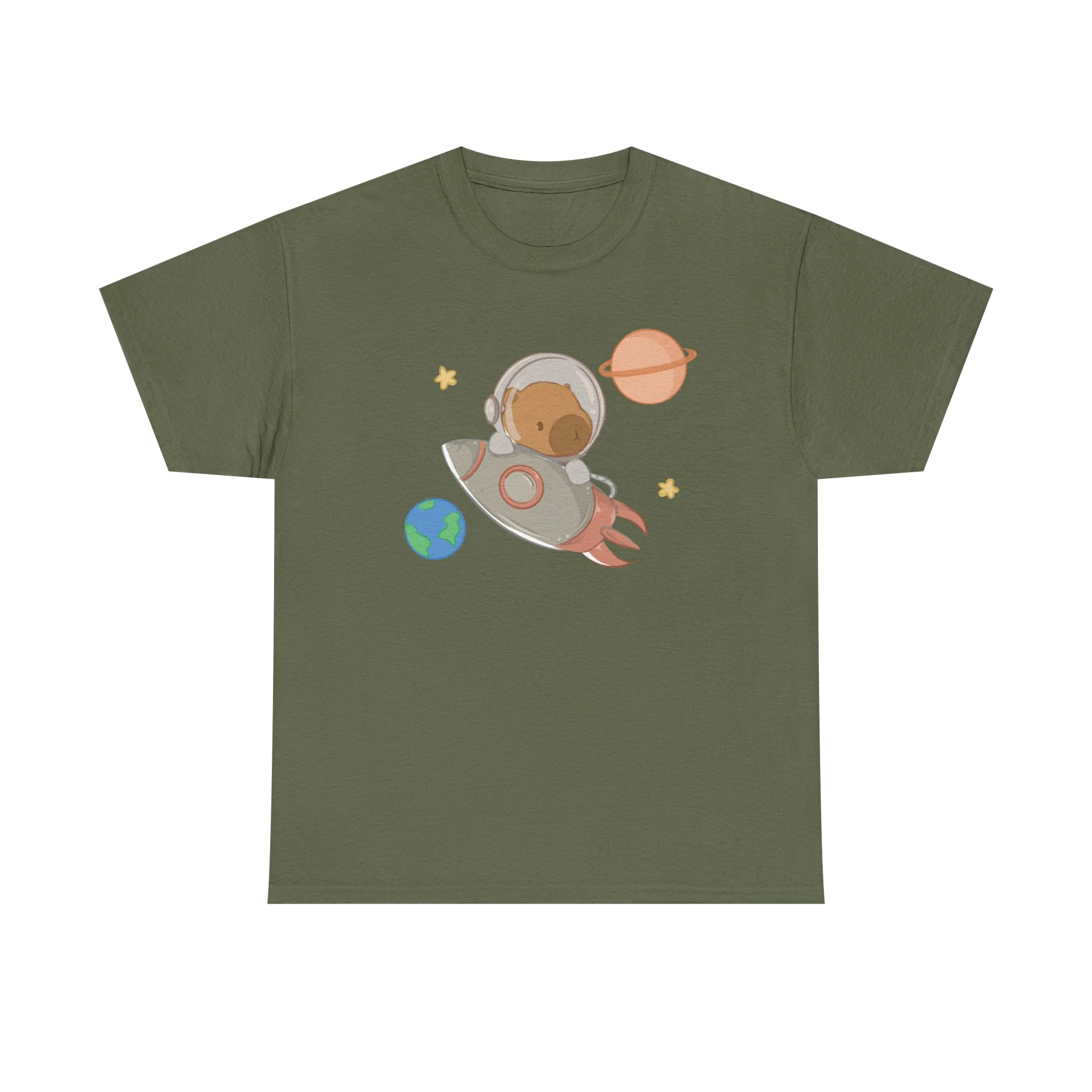 astronaut capy tshirt - Image 6