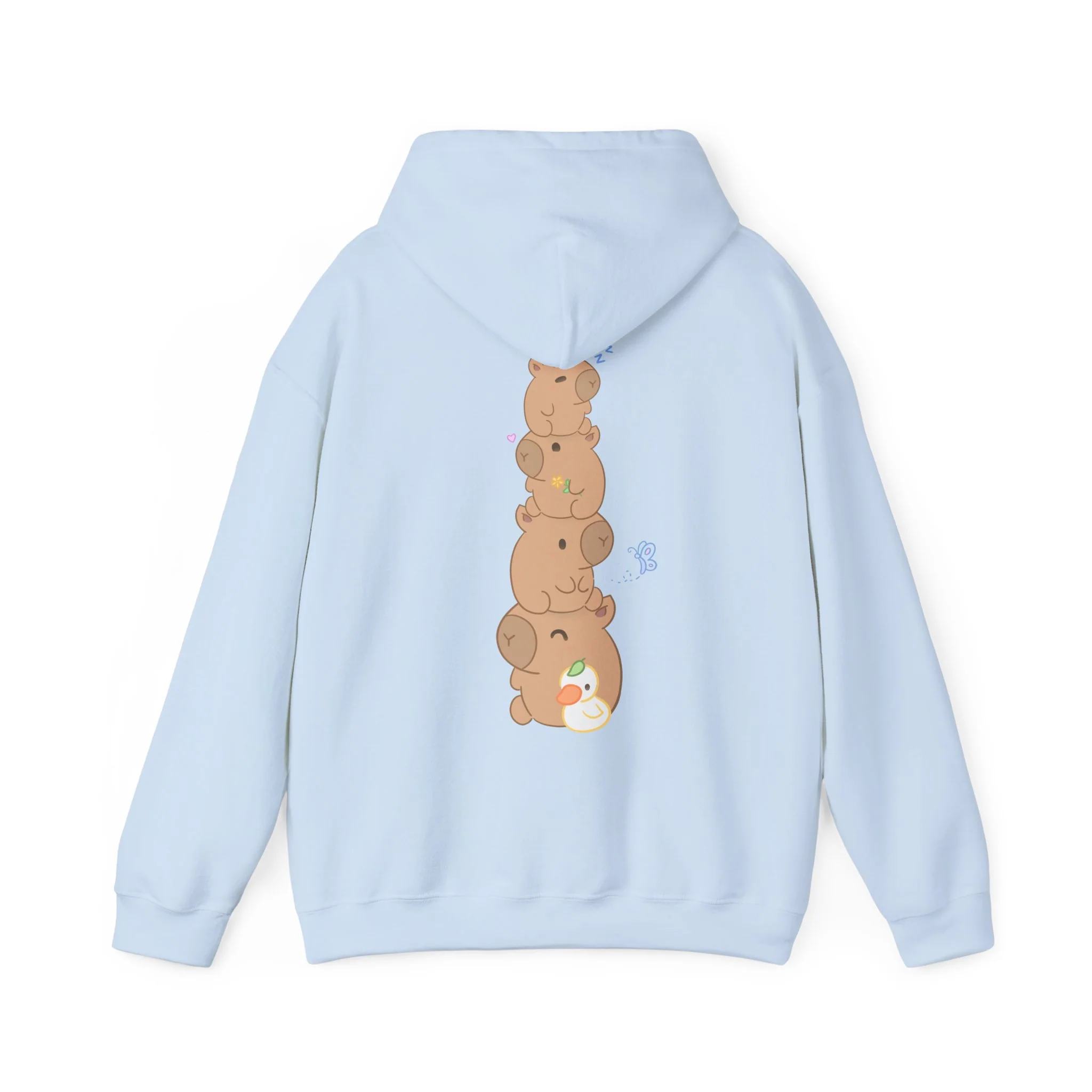 "Be Cappy" Capybaras Hoodie - Image 10