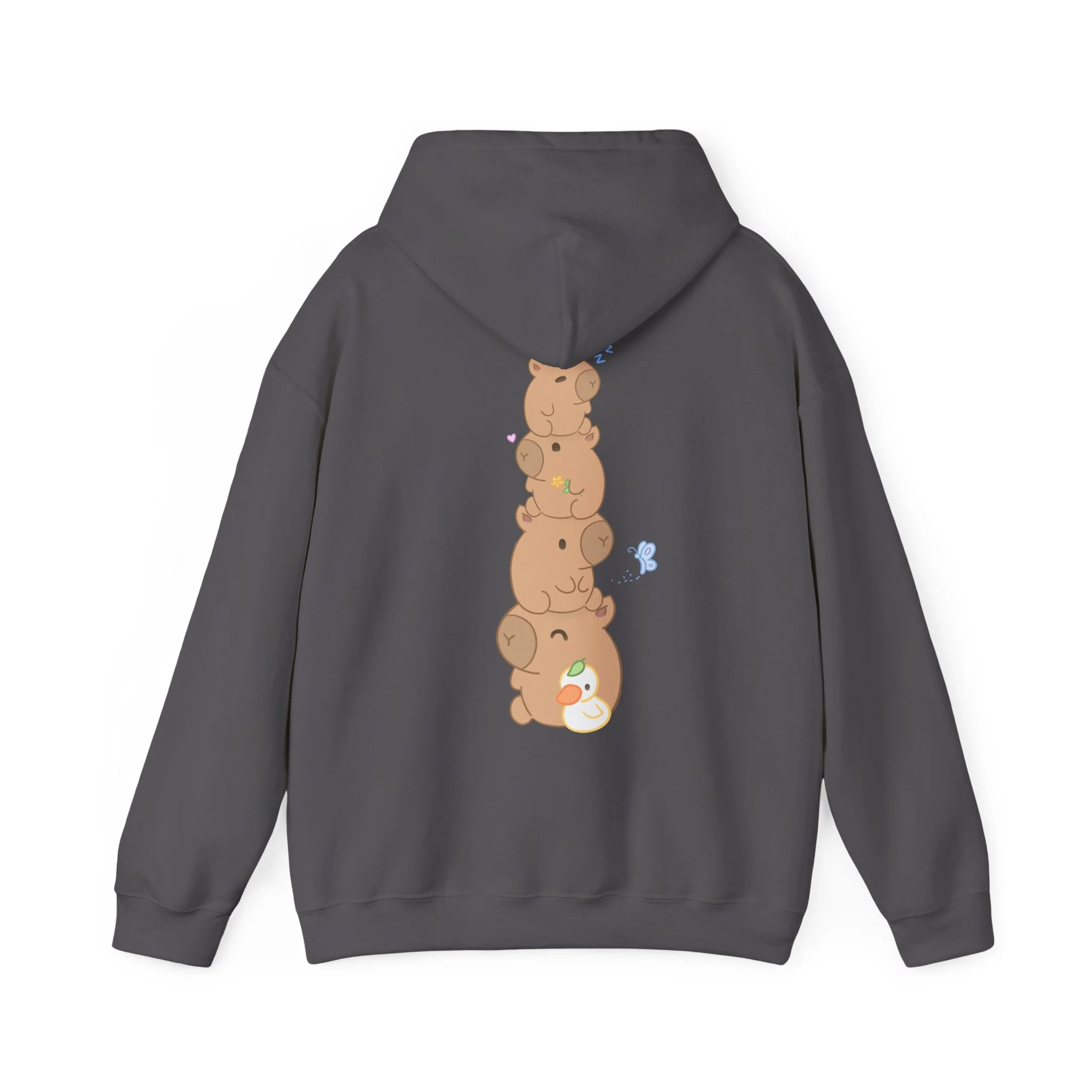 "Be Cappy" Capybaras Hoodie - Image 11
