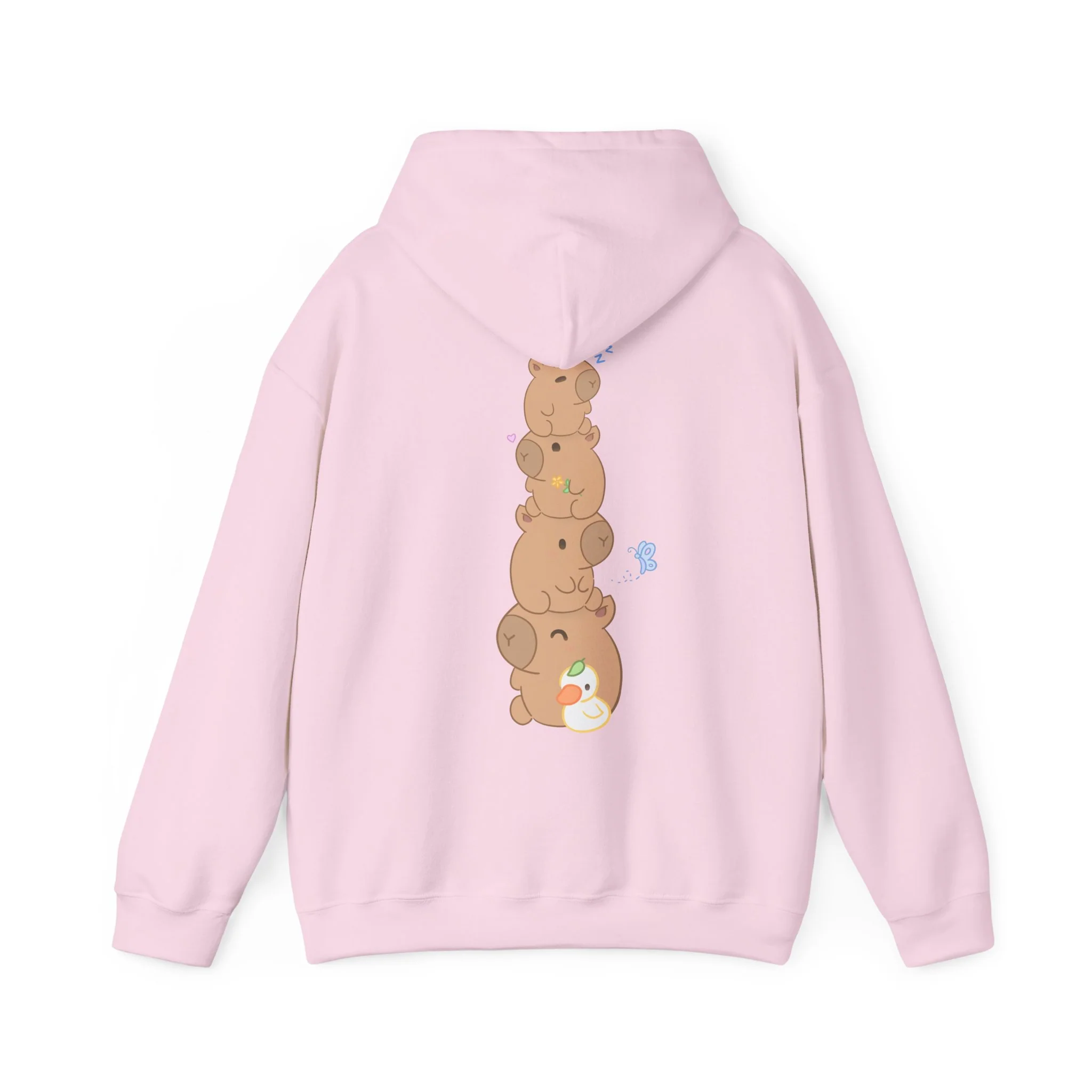 "Be Cappy" Capybaras Hoodie - Image 12