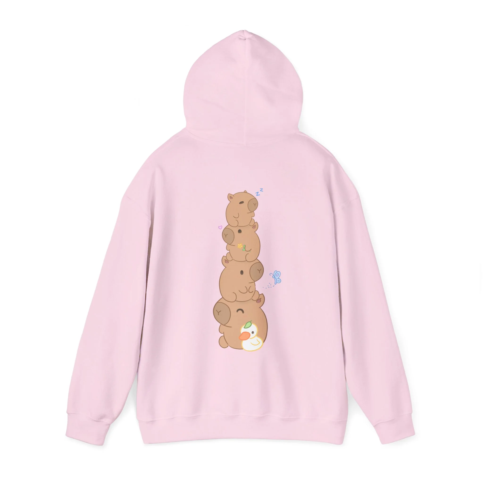 "Be Cappy" Capybaras Hoodie - Image 13