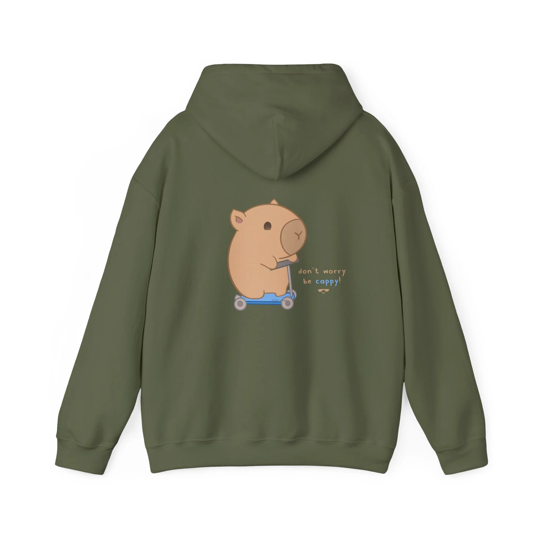 "Be Cappy" Capybaras Hoodie 2.0 - Image 8