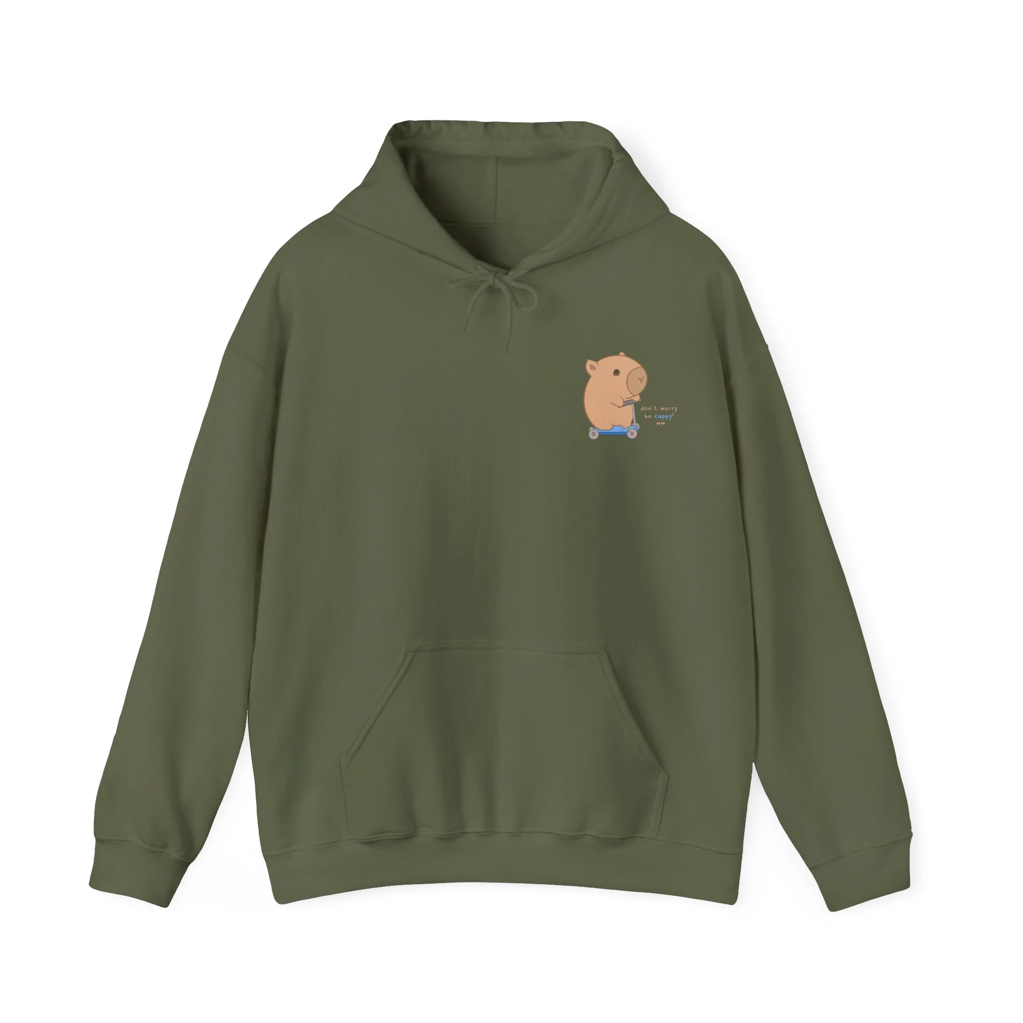 "Be Cappy" Capybaras Hoodie - Image 3
