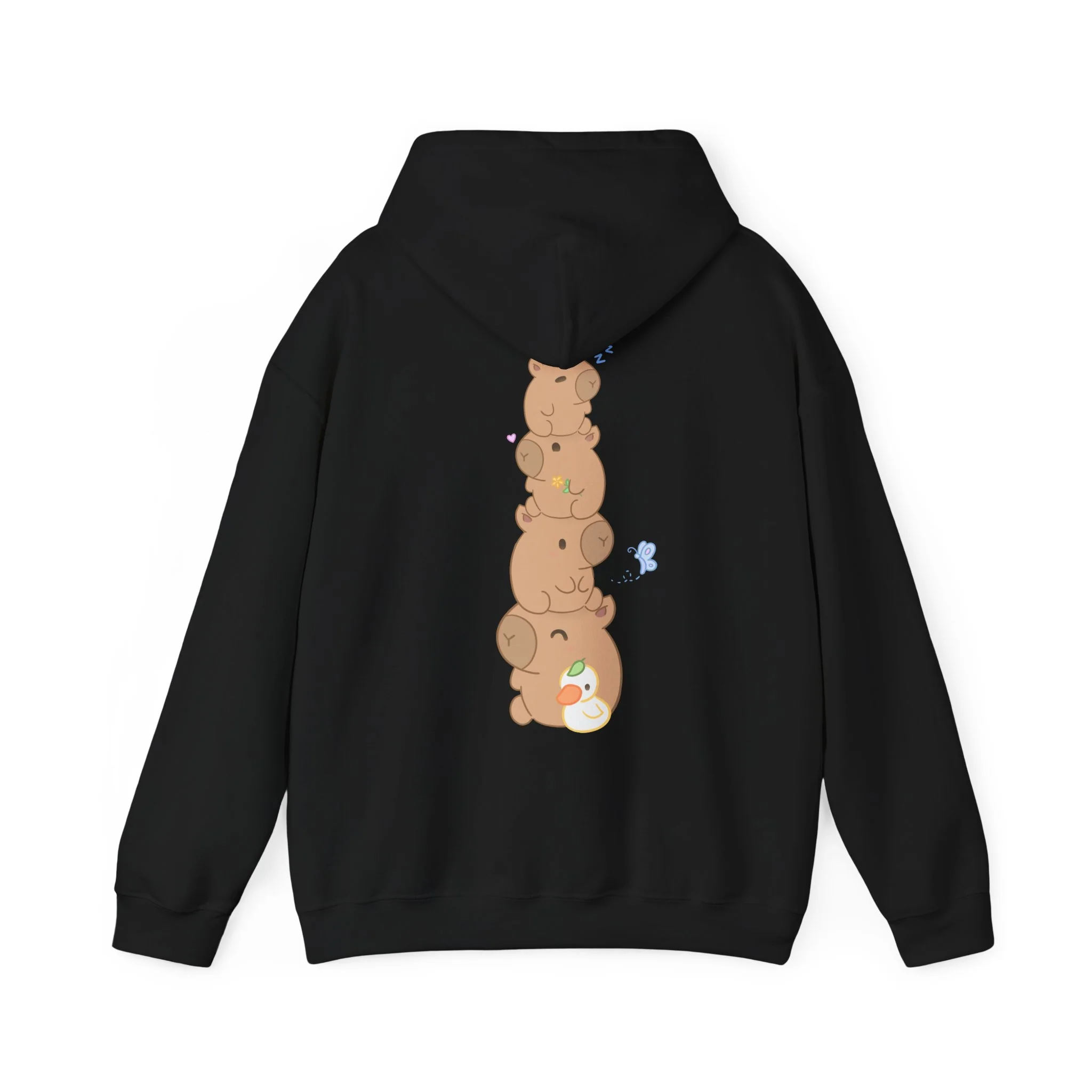 "Be Cappy" Capybaras Hoodie - Image 8