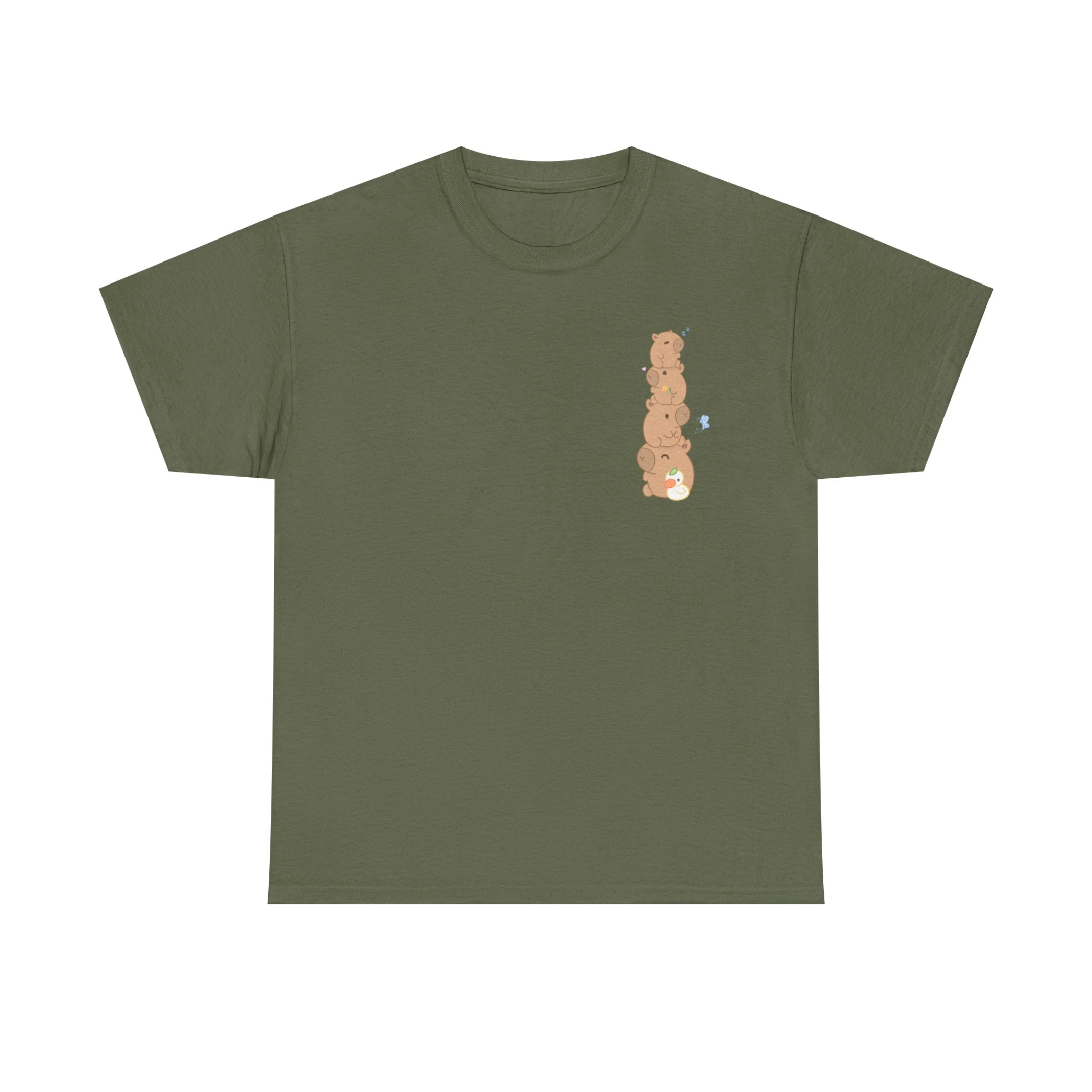 "Be Cappy" Capybaras Tee 2.0 - Image 5