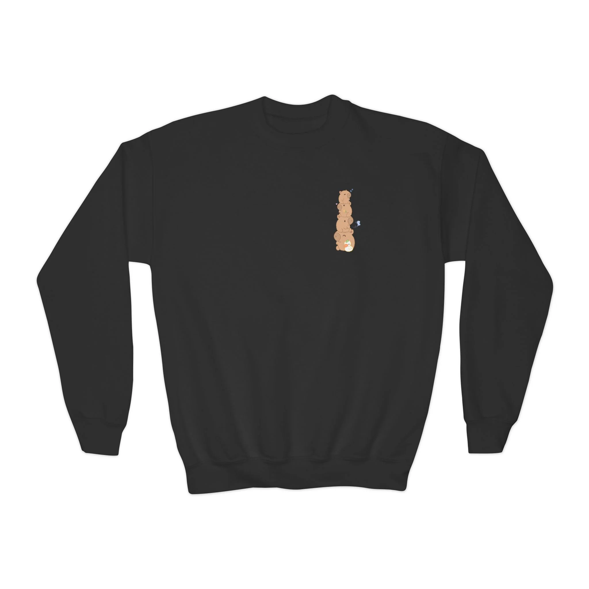 Be Cappy Youth Crewneck Sweatshirt - Image 2