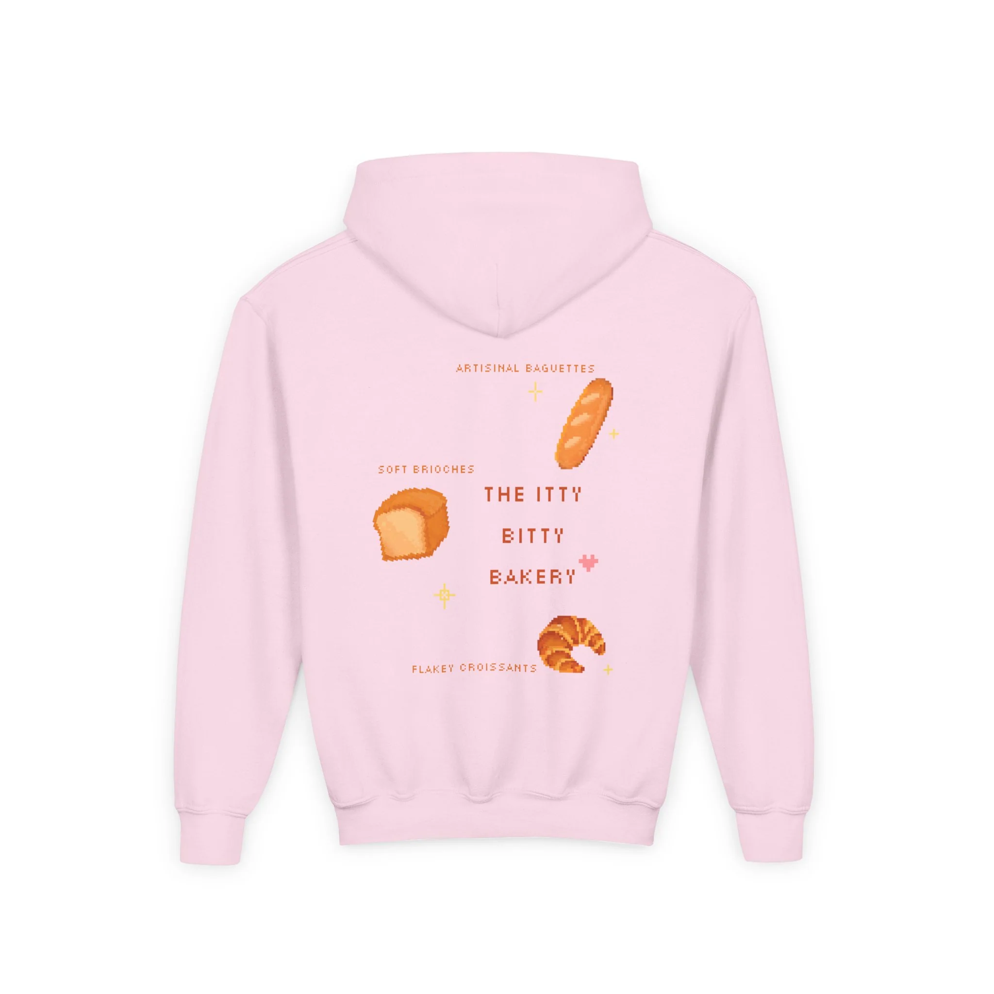 Itty Bitty Bakery: Youth Heavy Blend Hooded Sweatshirt