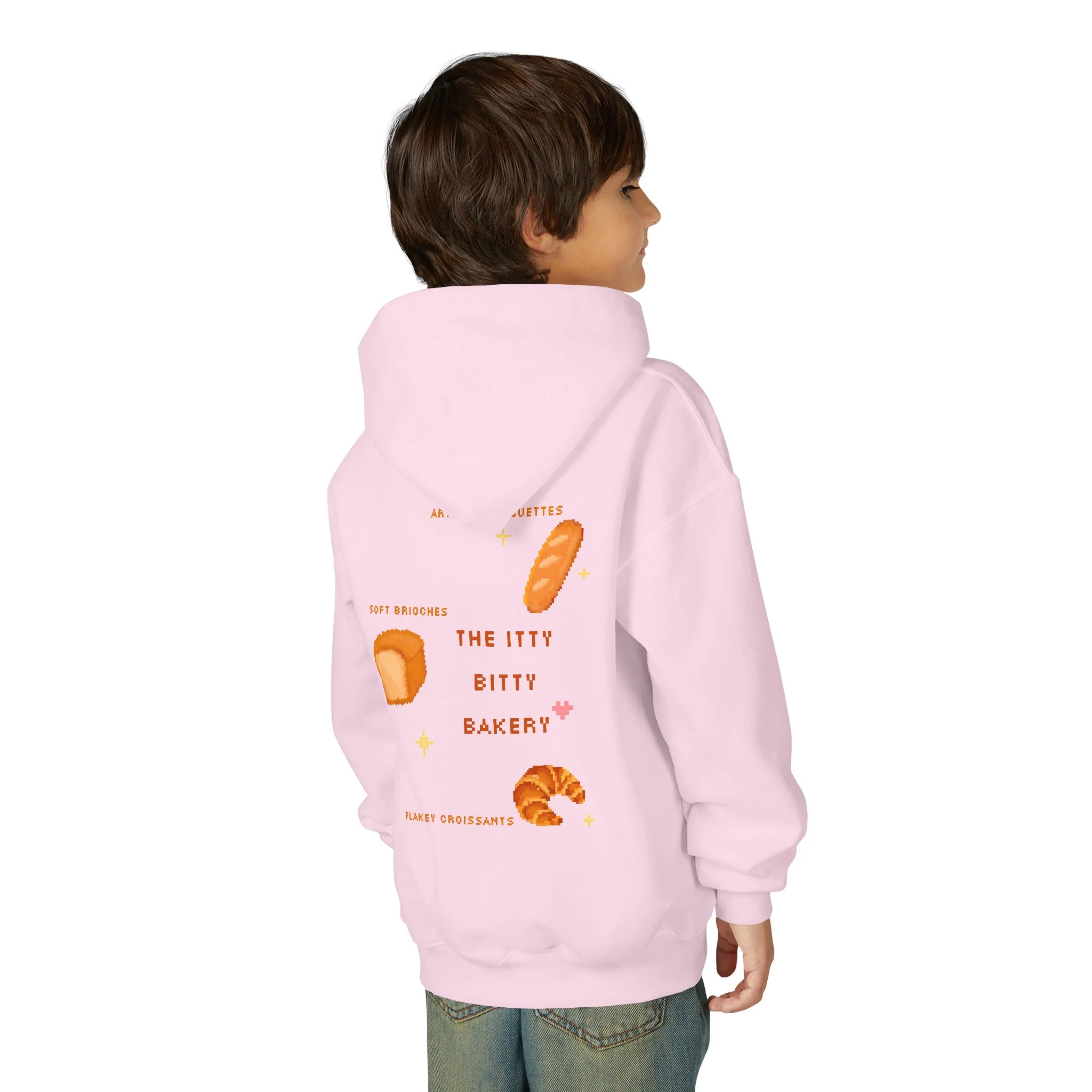 Itty Bitty Bakery: Youth Heavy Blend Hooded Sweatshirt - Image 19
