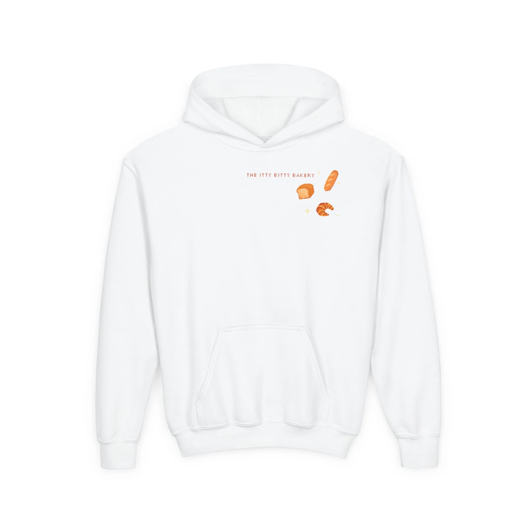 Itty Bitty Bakery: Youth Heavy Blend Hooded Sweatshirt - Image 2