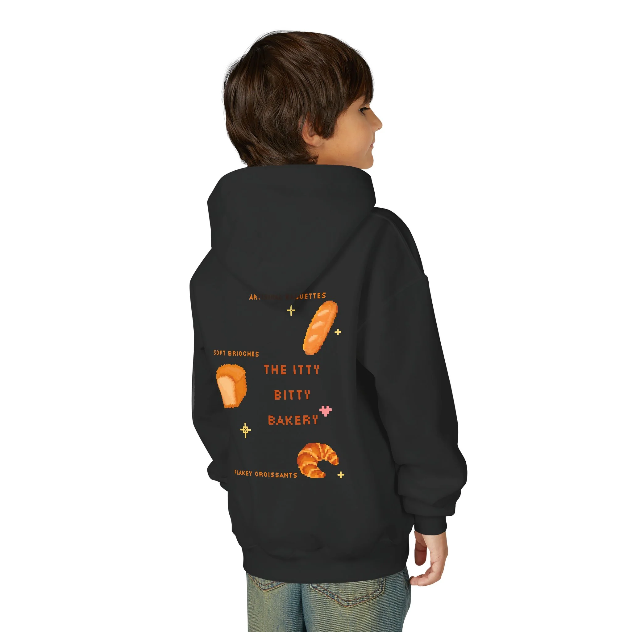 Itty Bitty Bakery: Youth Heavy Blend Hooded Sweatshirt - Image 25