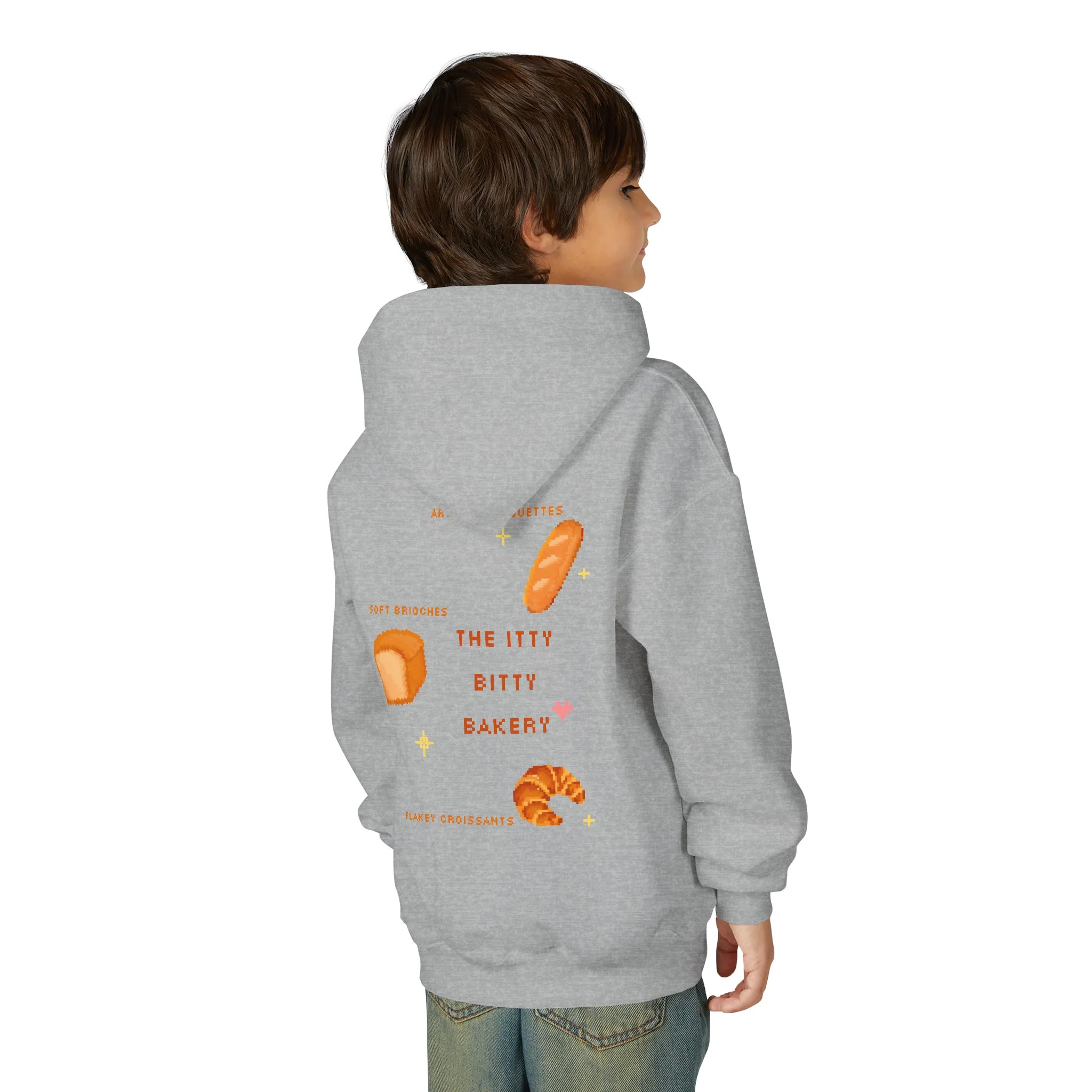 Itty Bitty Bakery: Youth Heavy Blend Hooded Sweatshirt - Image 28