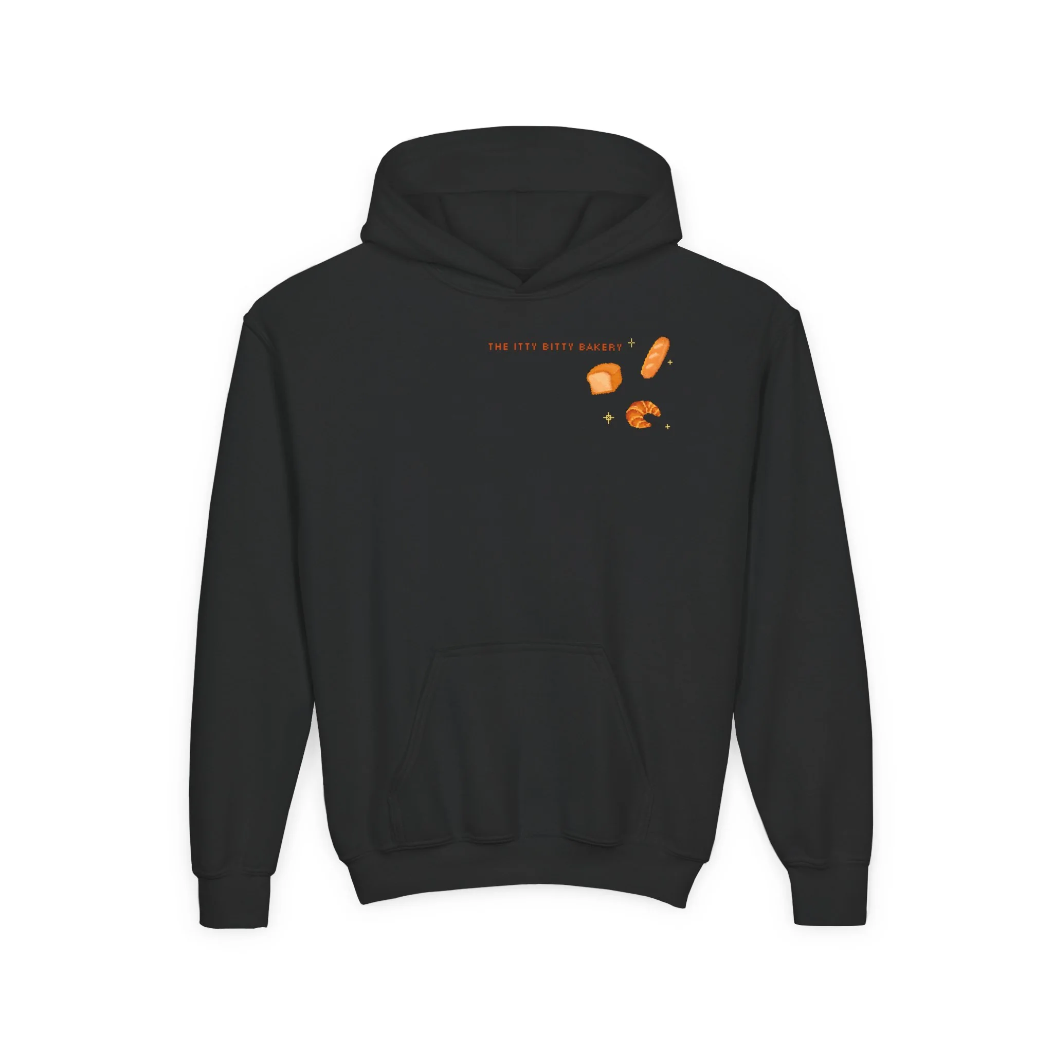 Itty Bitty Bakery: Youth Heavy Blend Hooded Sweatshirt - Image 3