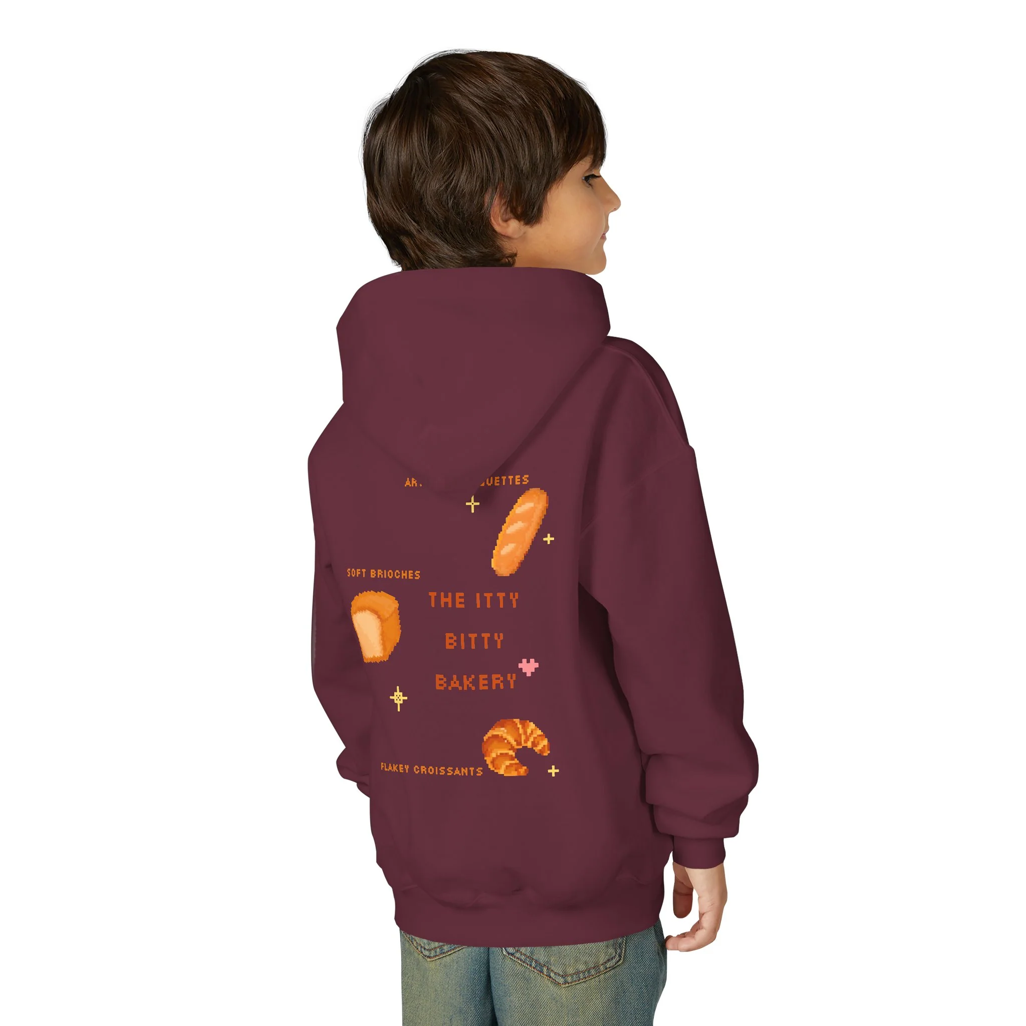 Itty Bitty Bakery: Youth Heavy Blend Hooded Sweatshirt - Image 37