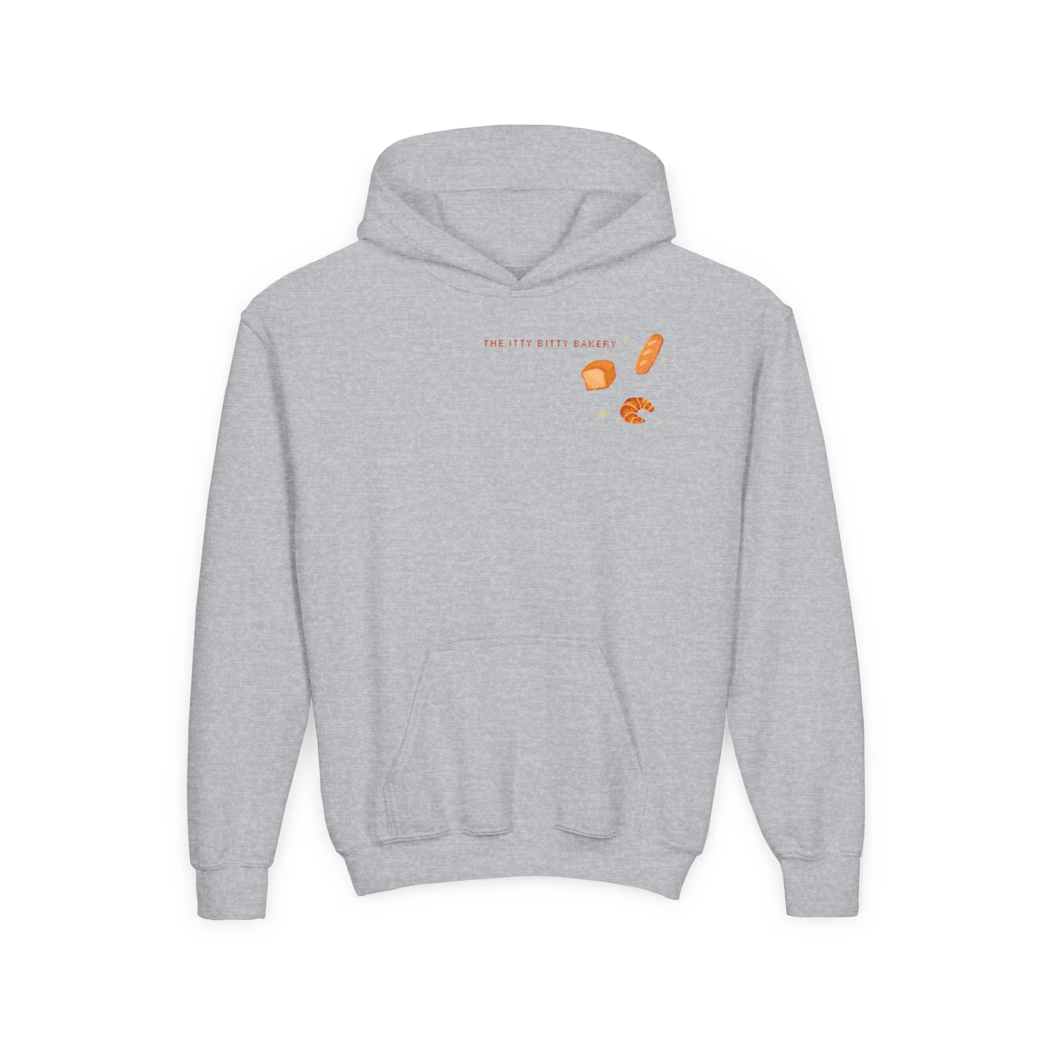 Itty Bitty Bakery: Youth Heavy Blend Hooded Sweatshirt - Image 4