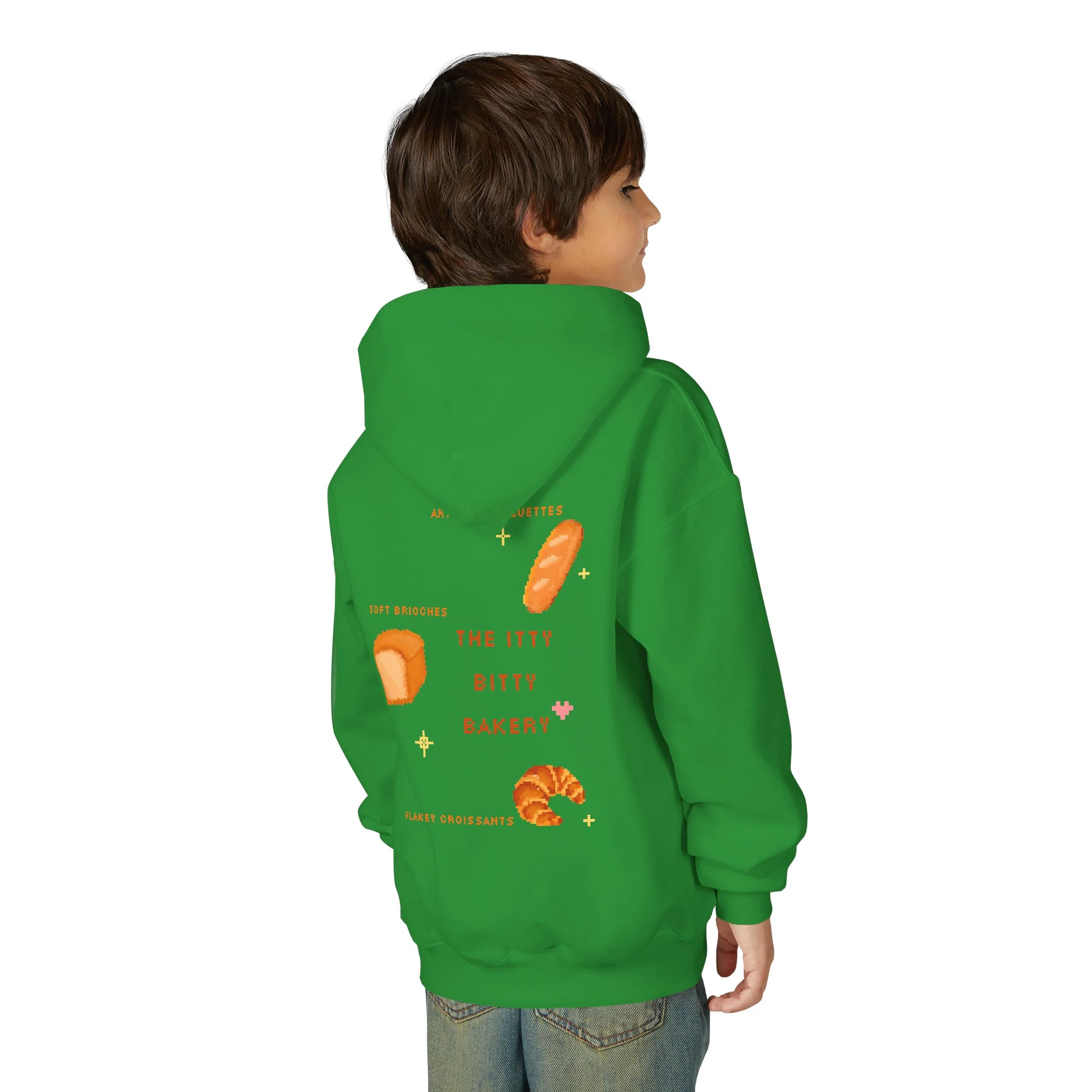 Itty Bitty Bakery: Youth Heavy Blend Hooded Sweatshirt - Image 43