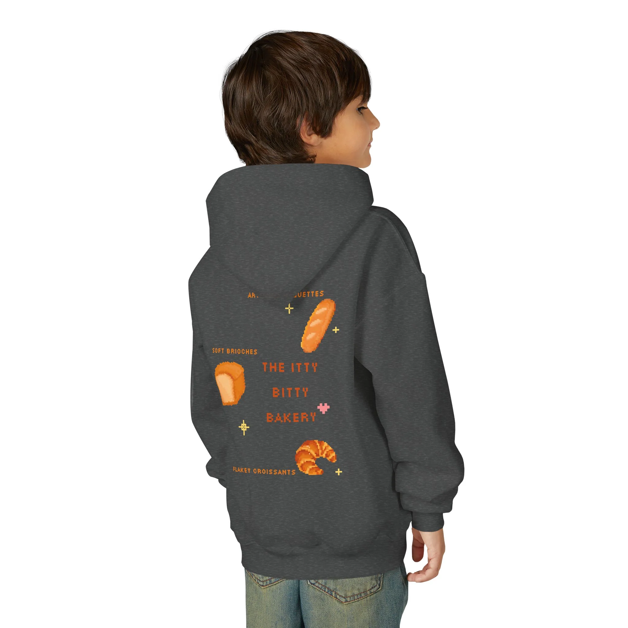 Itty Bitty Bakery: Youth Heavy Blend Hooded Sweatshirt - Image 46