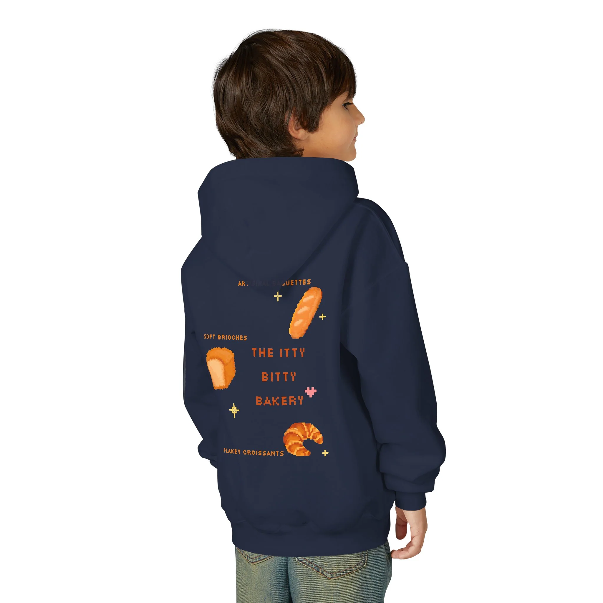 Itty Bitty Bakery: Youth Heavy Blend Hooded Sweatshirt - Image 55