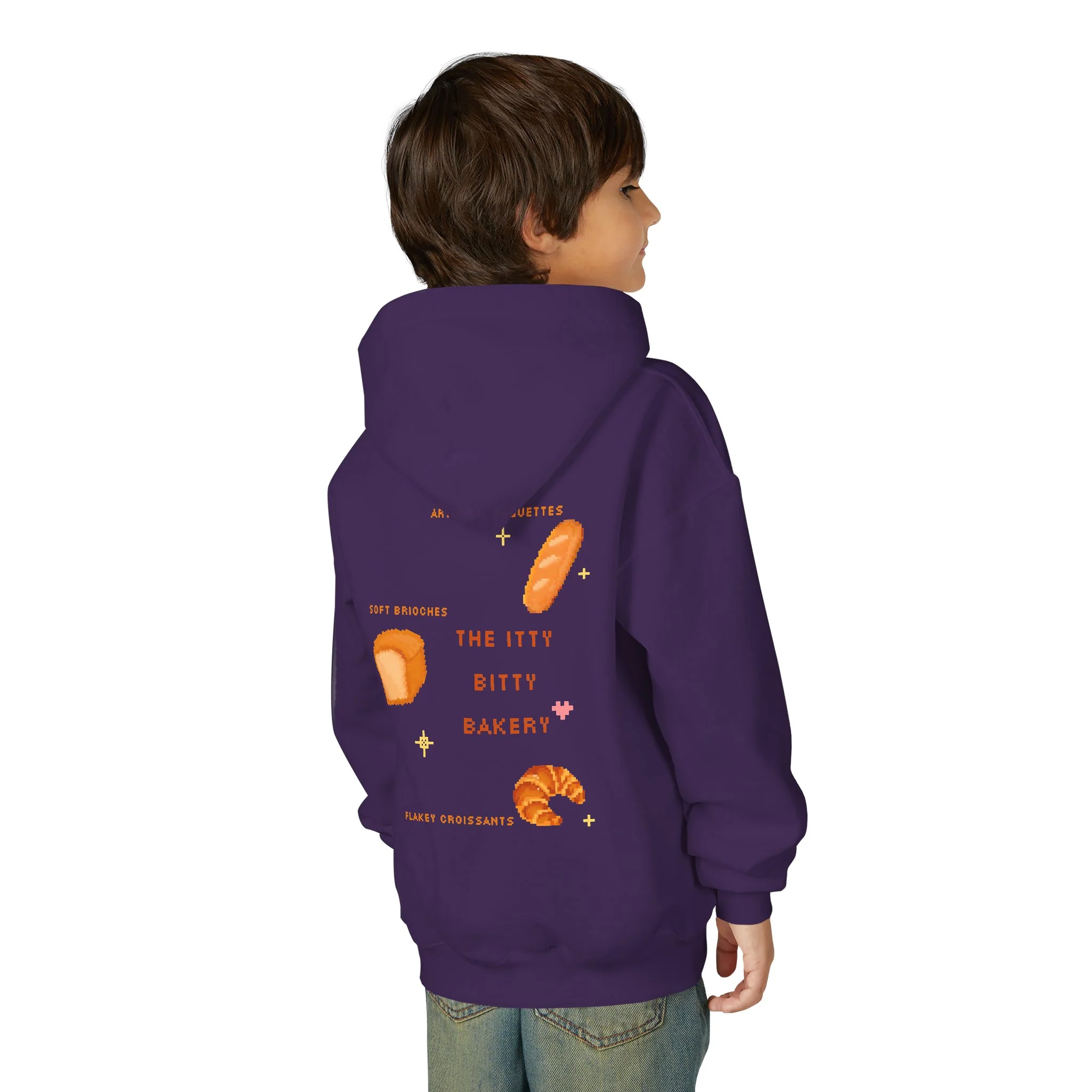 Itty Bitty Bakery: Youth Heavy Blend Hooded Sweatshirt - Image 58