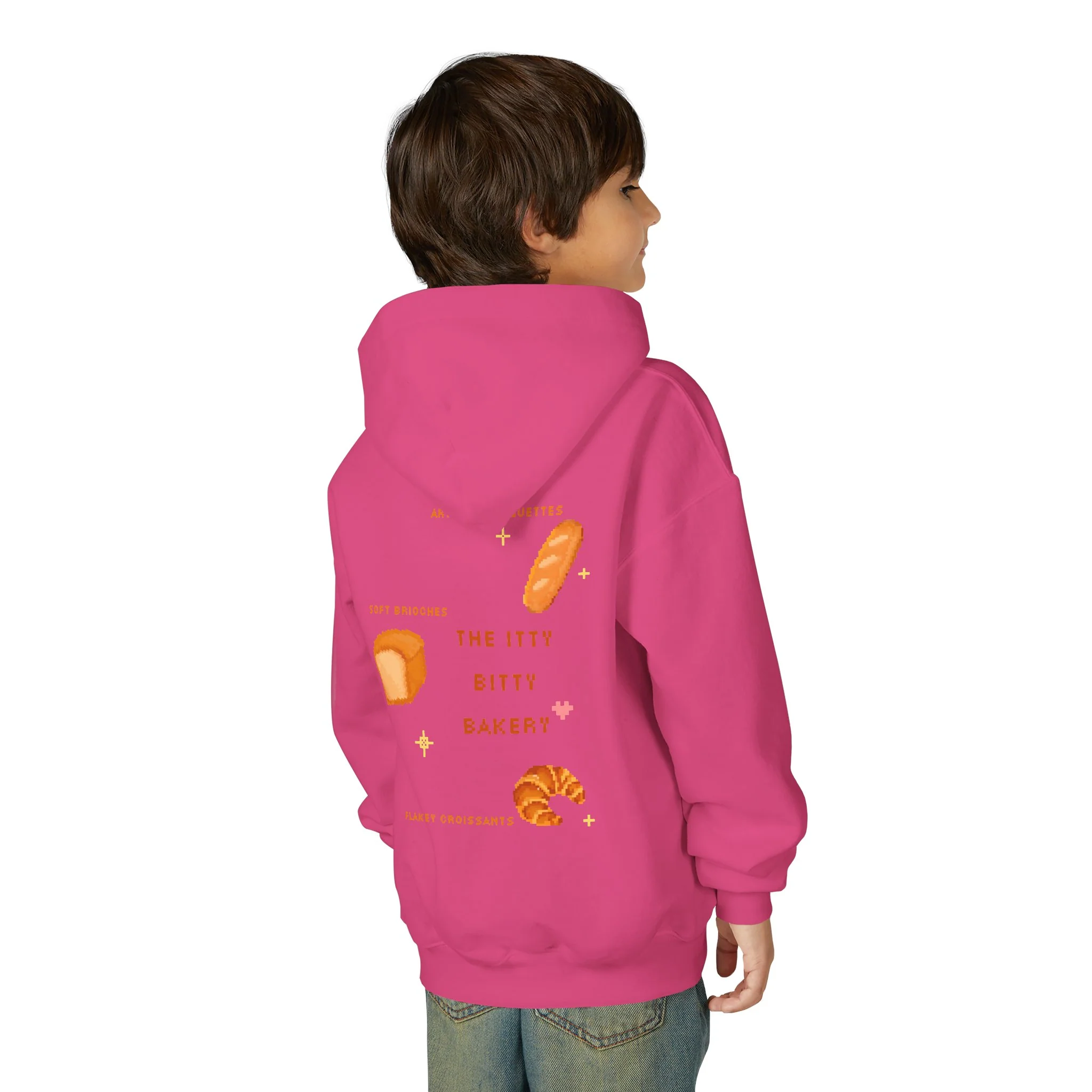 Itty Bitty Bakery: Youth Heavy Blend Hooded Sweatshirt - Image 61