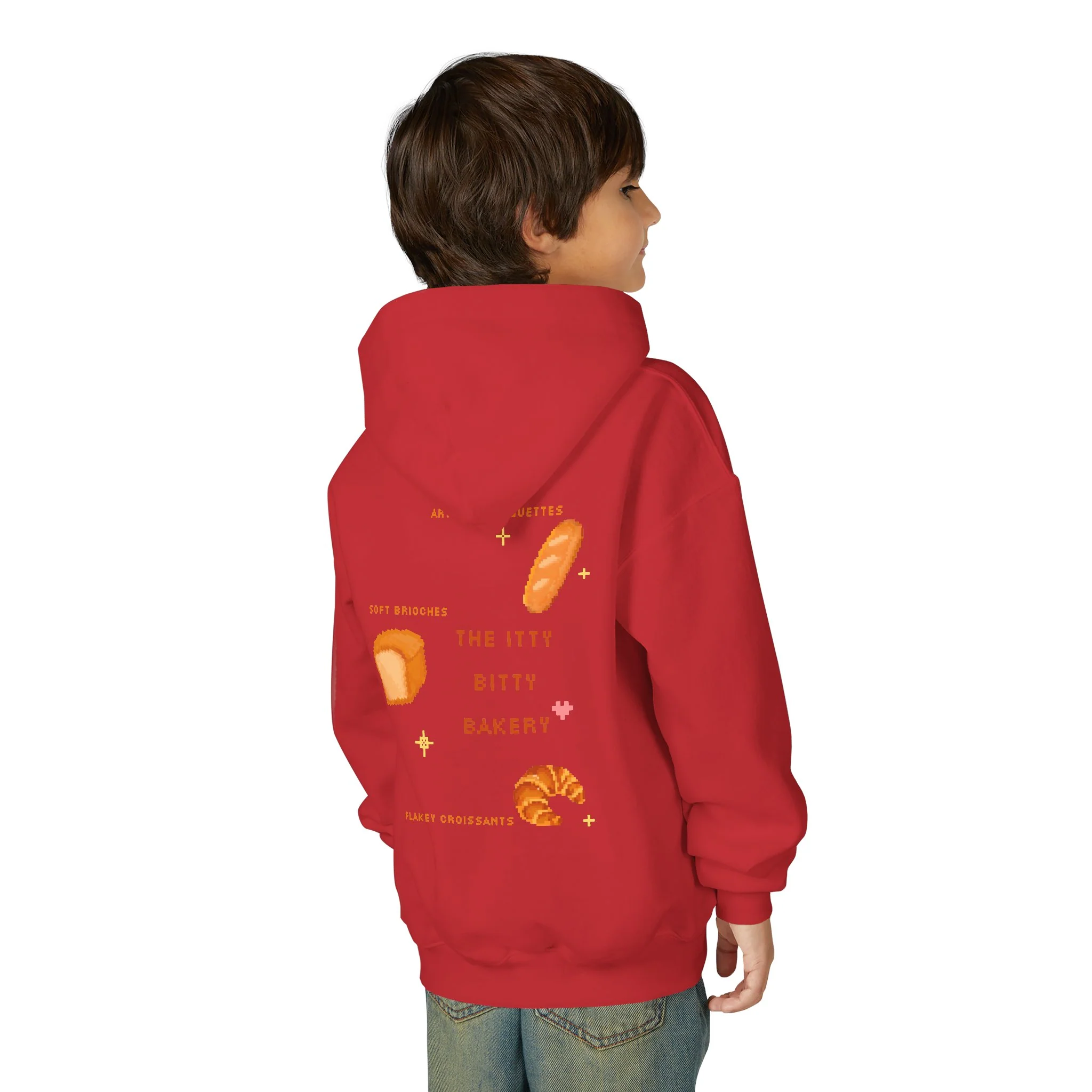 Itty Bitty Bakery: Youth Heavy Blend Hooded Sweatshirt - Image 64