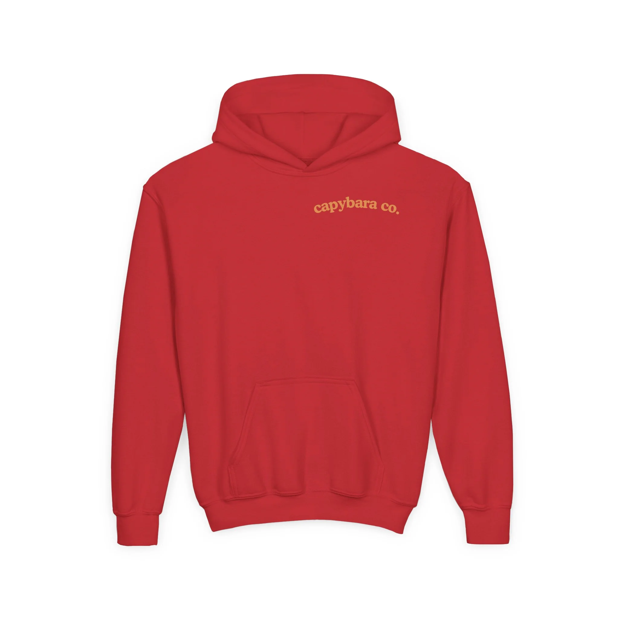 Capybara Bath: Youth Heavy Blend Hooded Sweatshirt - Image 16