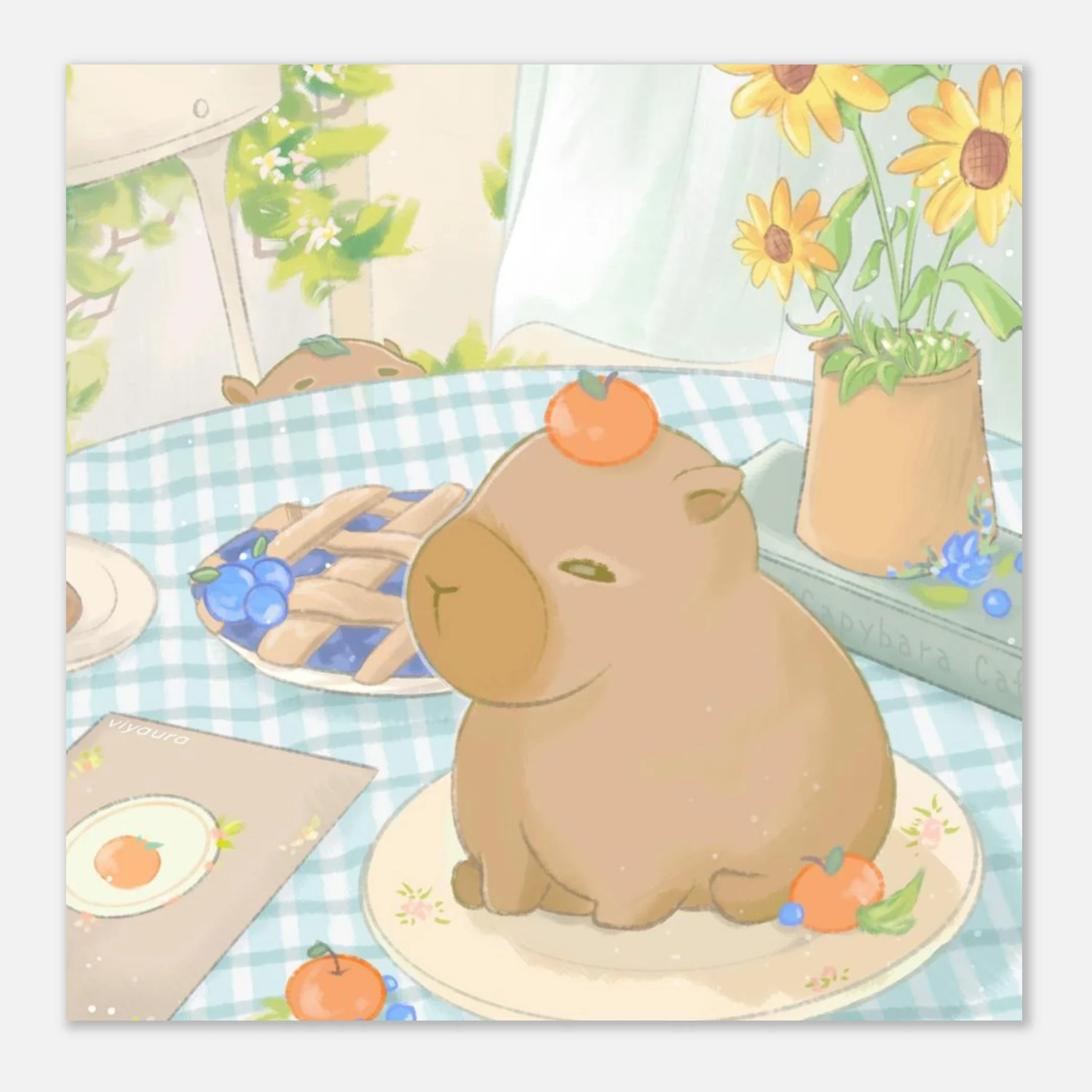 Capybara Cafe Poster - Image 7