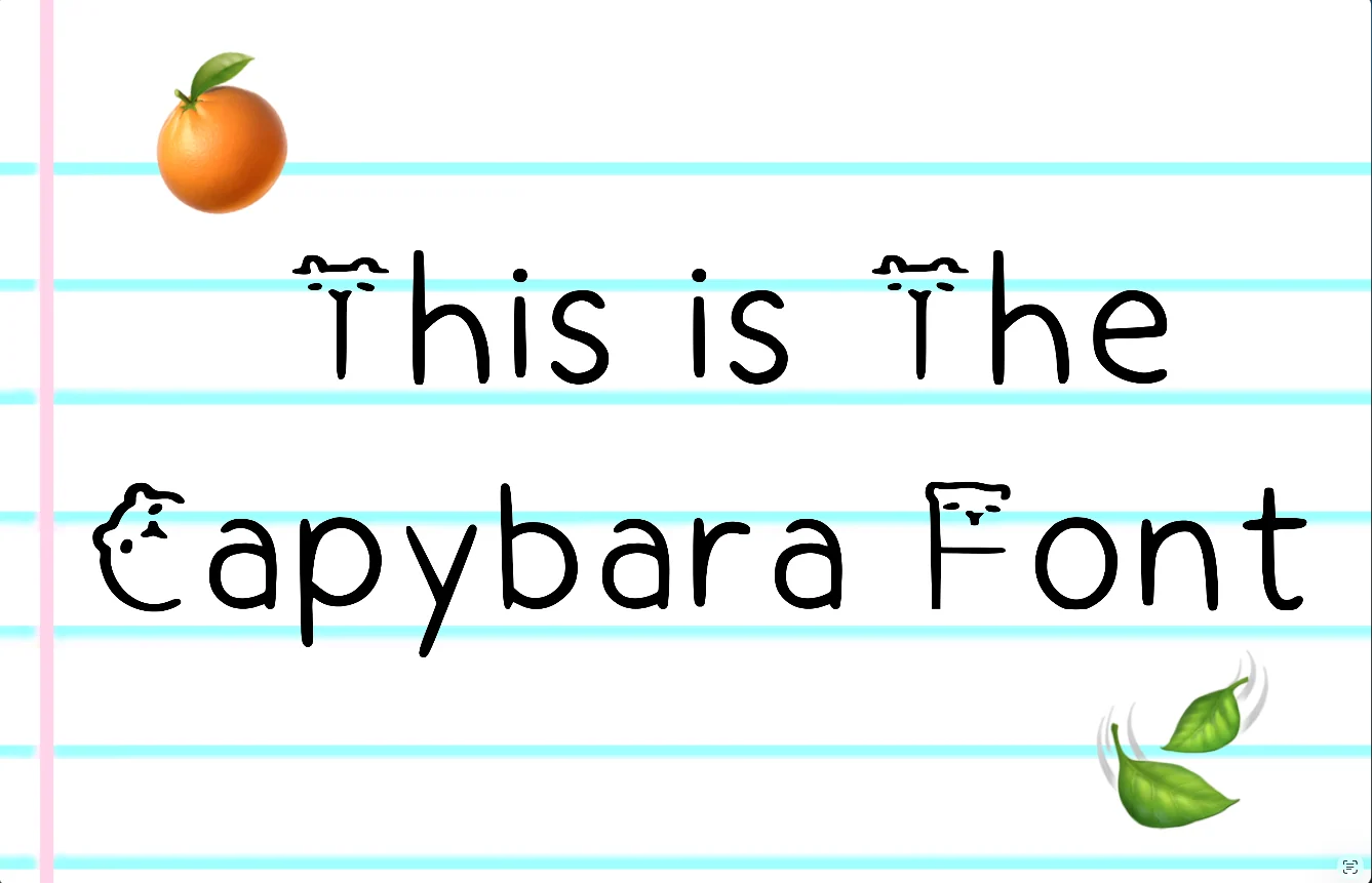 Cute Capybara Clothes