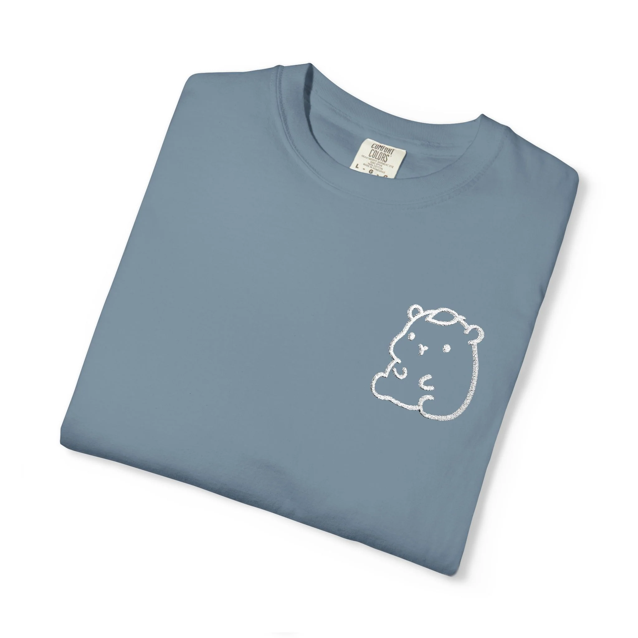 cute capy embroidery tshirt - Image 21