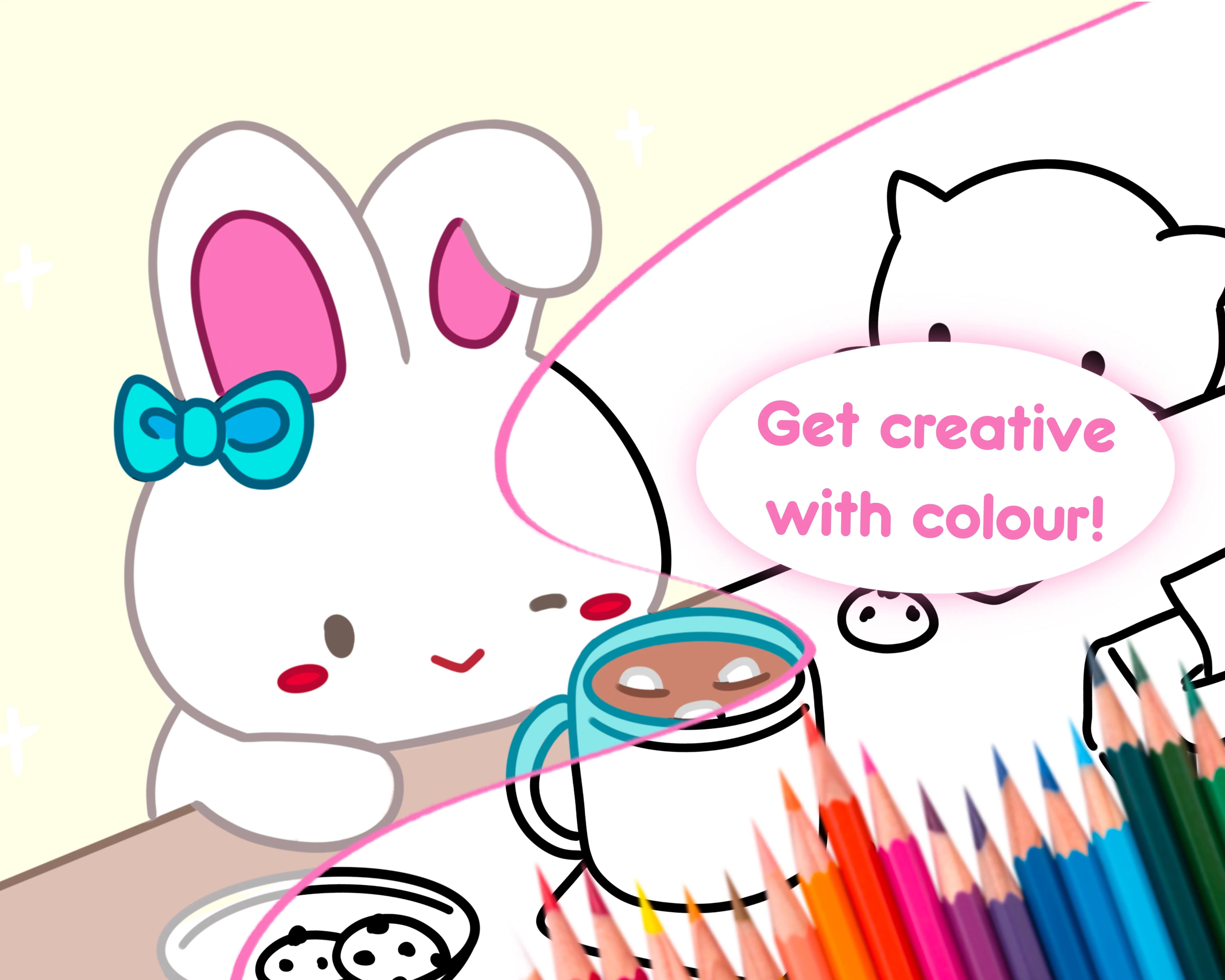 Cute Holidays: Cozy Coloring Book (PNG and PDF) - Image 4