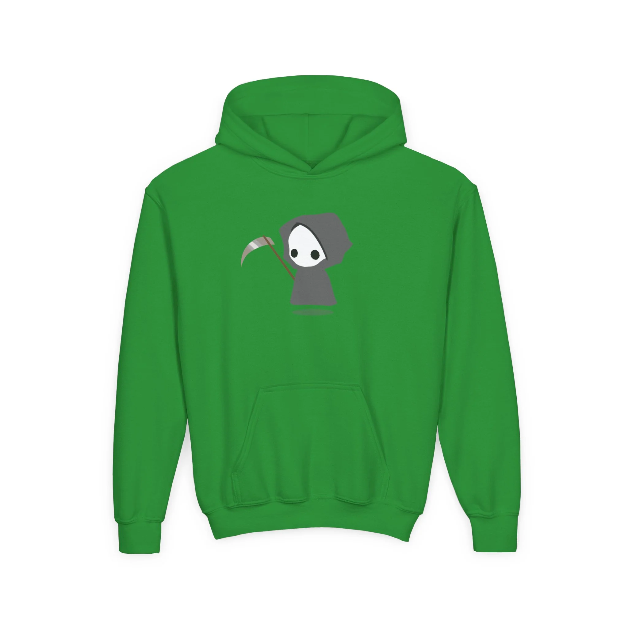 Cute Reaper: Youth Heavy Blend Hooded Sweatshirt - Image 9