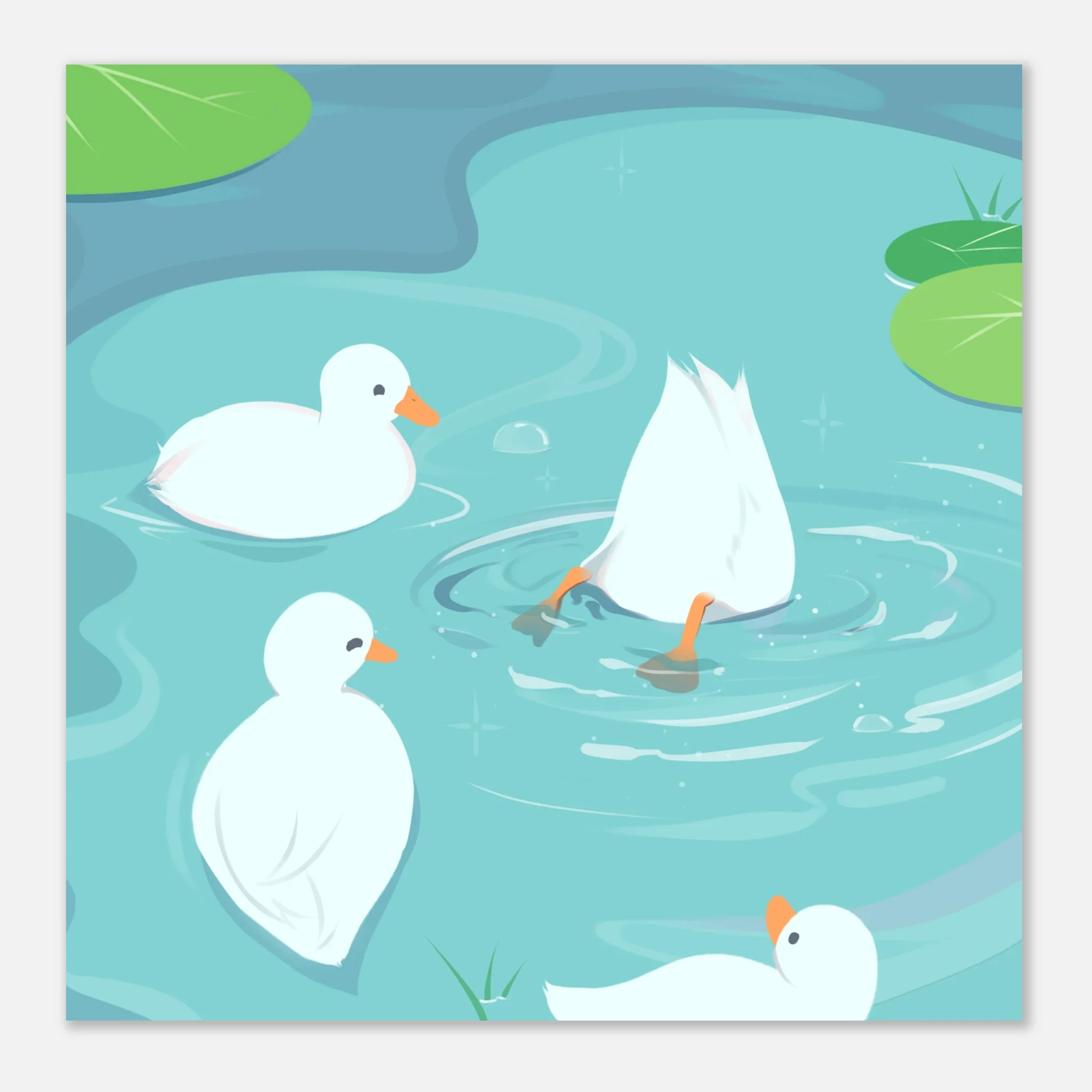 Dunking Duck Poster - Image 2