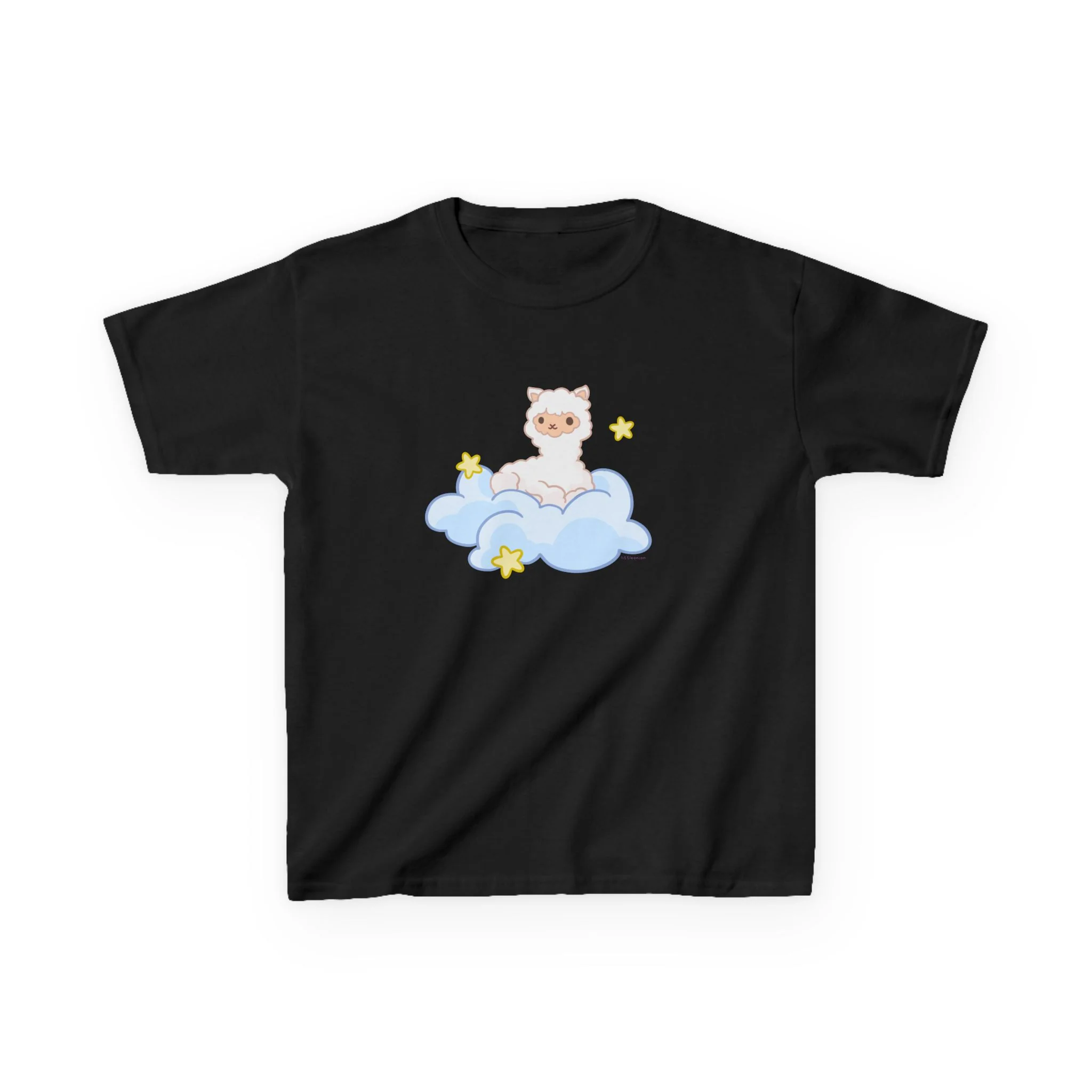 Fluffy Llama Fluffy Cloud Kids Heavy Cotton™ Tee - Image 2