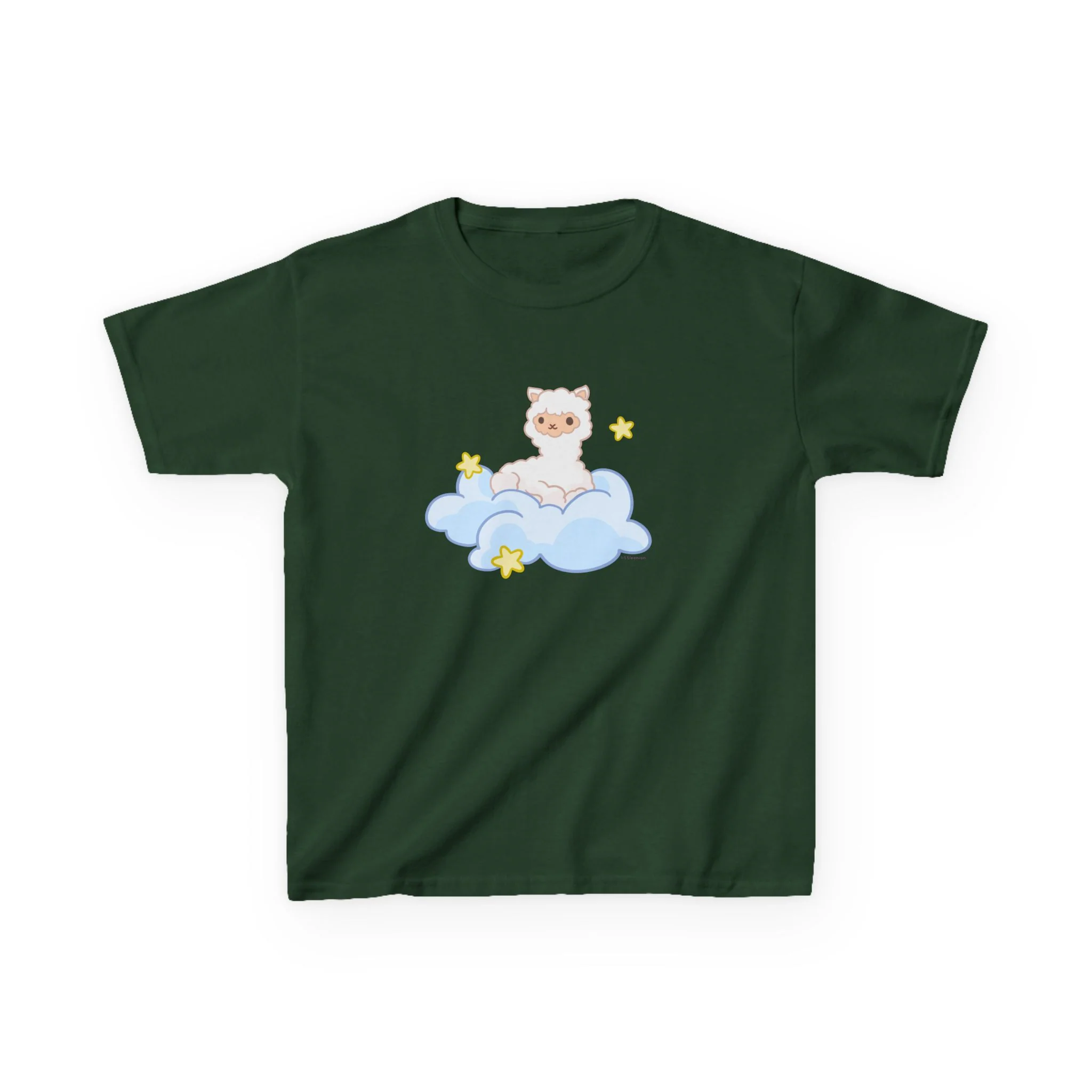 Fluffy Llama Fluffy Cloud Kids Heavy Cotton™ Tee - Image 6
