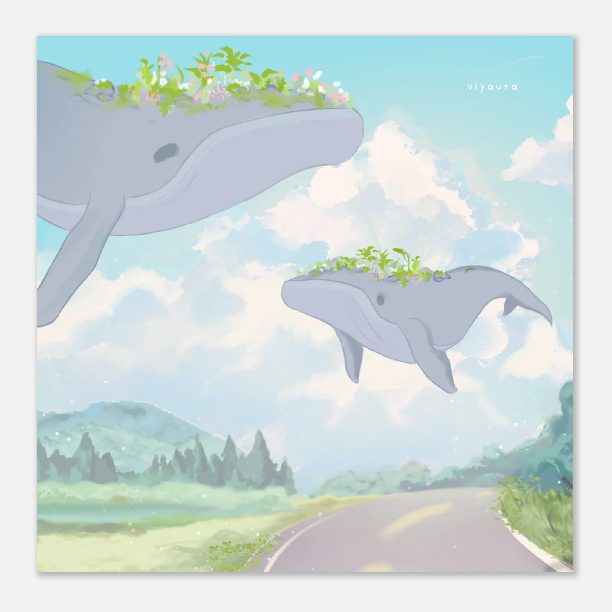 Flying Whales Poster - Image 3