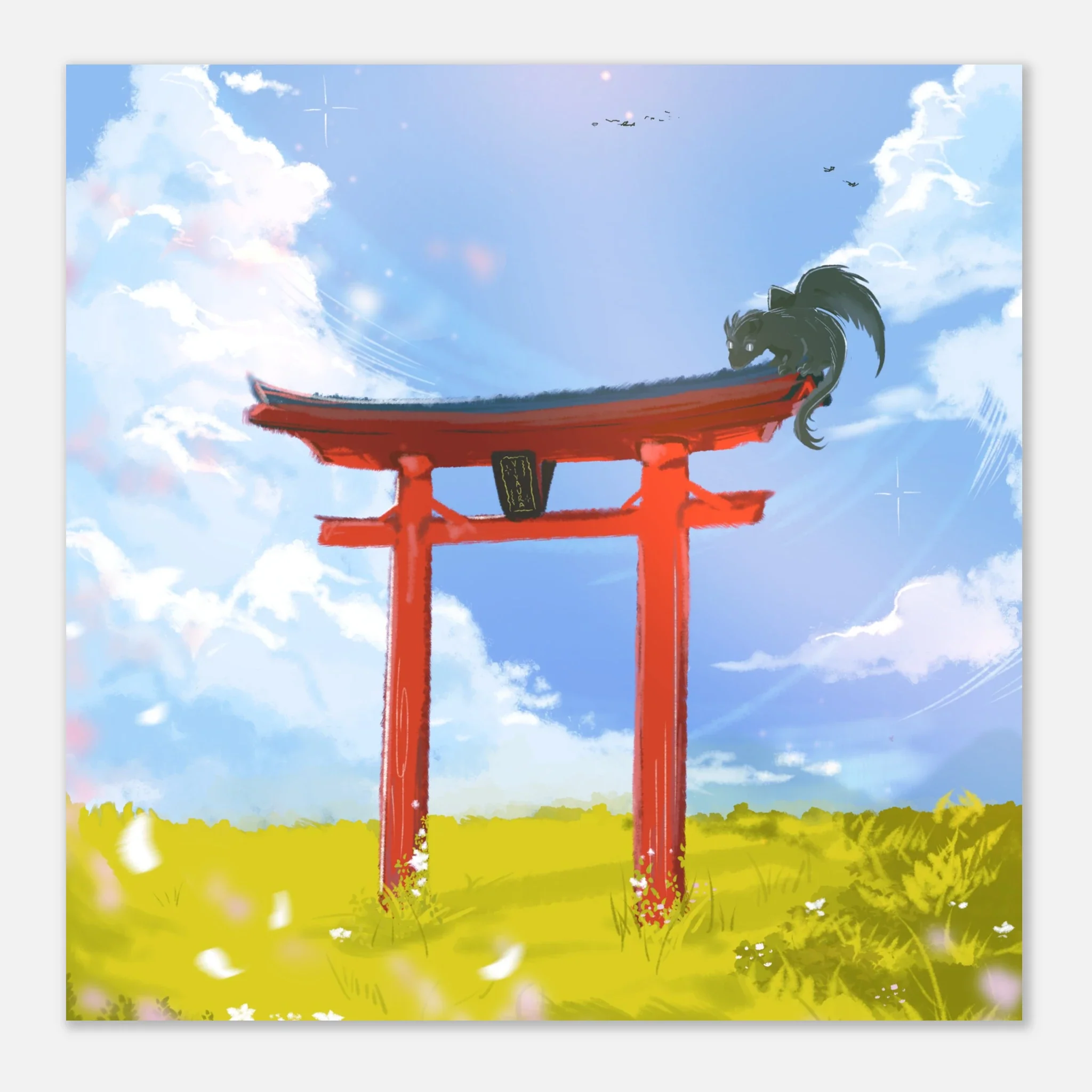 Magic Shinto and Dragon Poster - Image 3