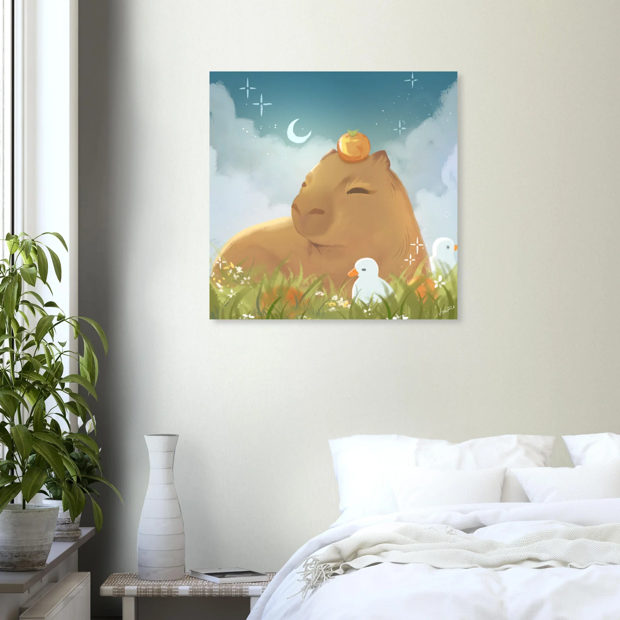 Nighttime Capybara Poster - Image 8