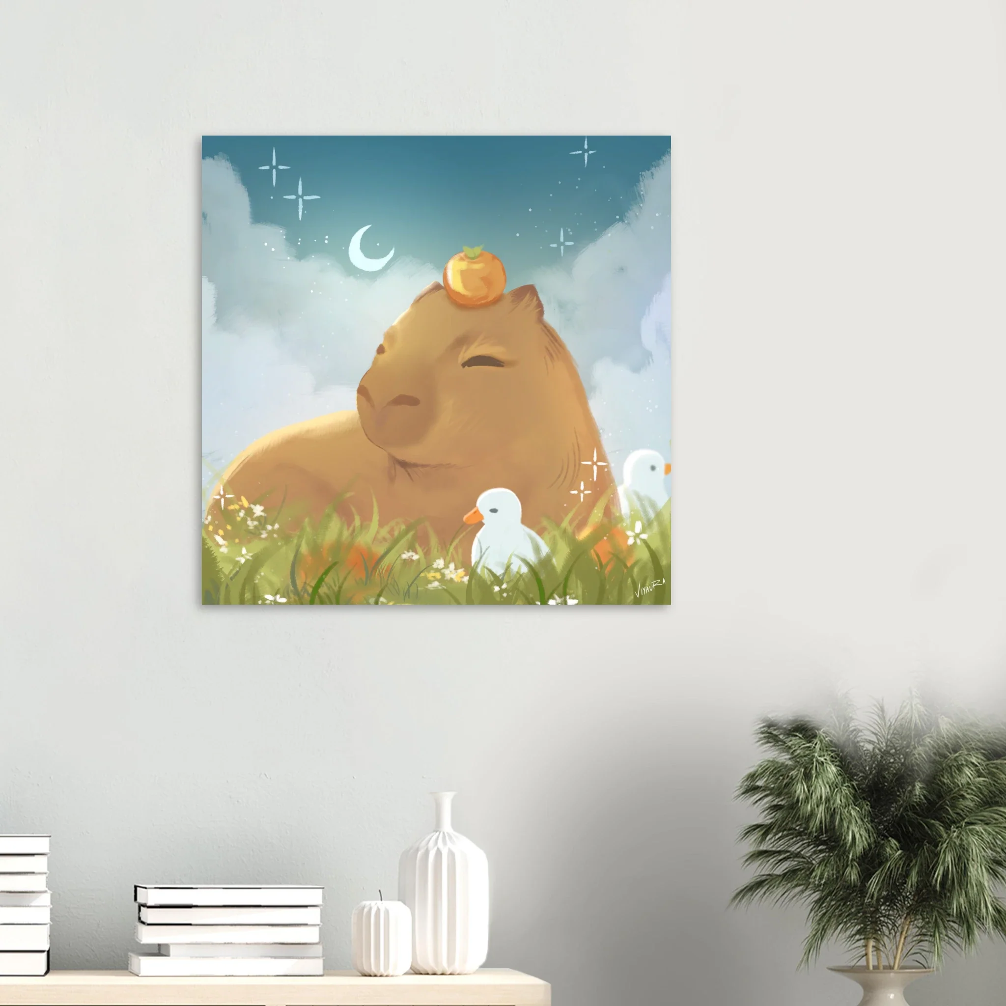Nighttime Capybara Poster - Image 9
