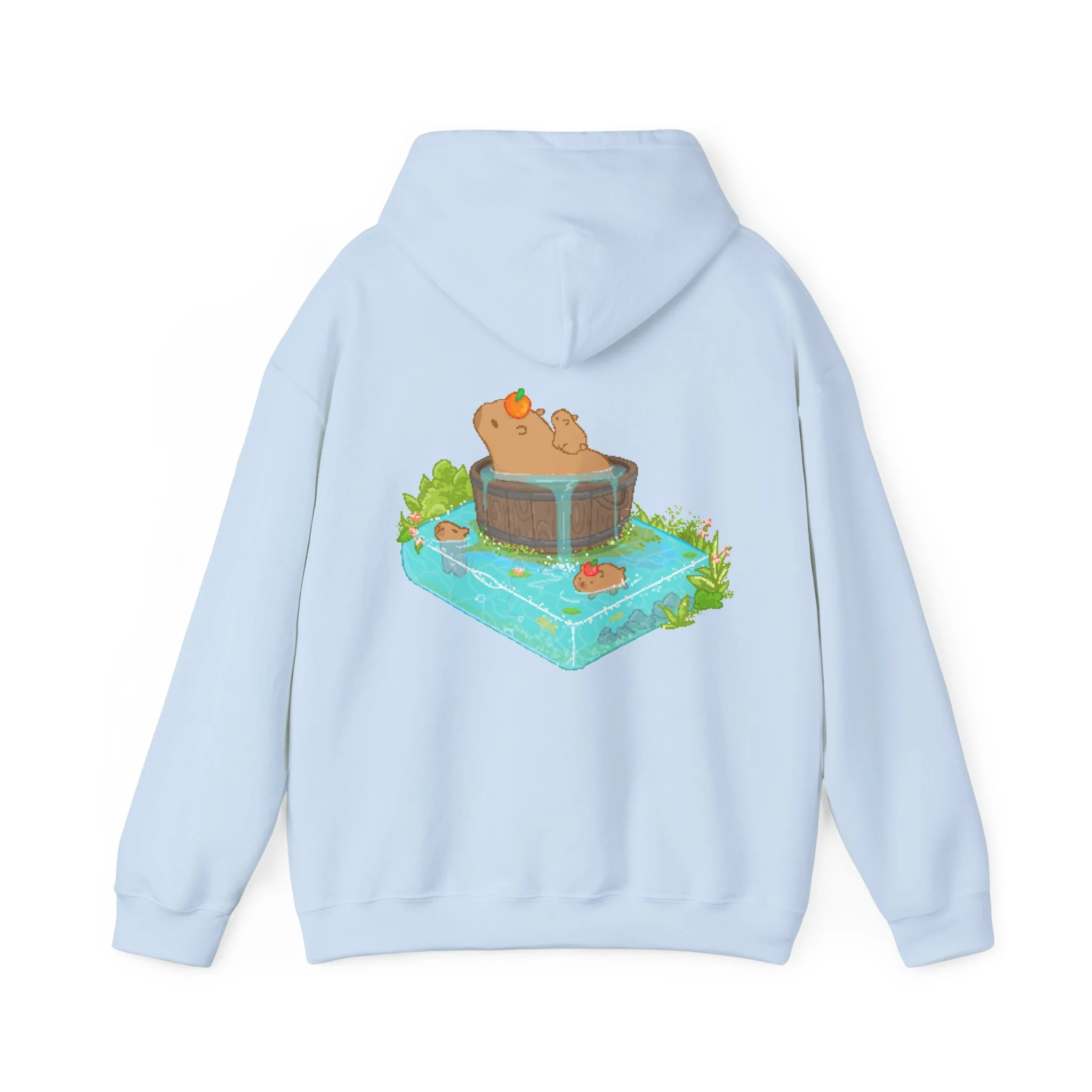 pixel capybara bathhouse - Image 11