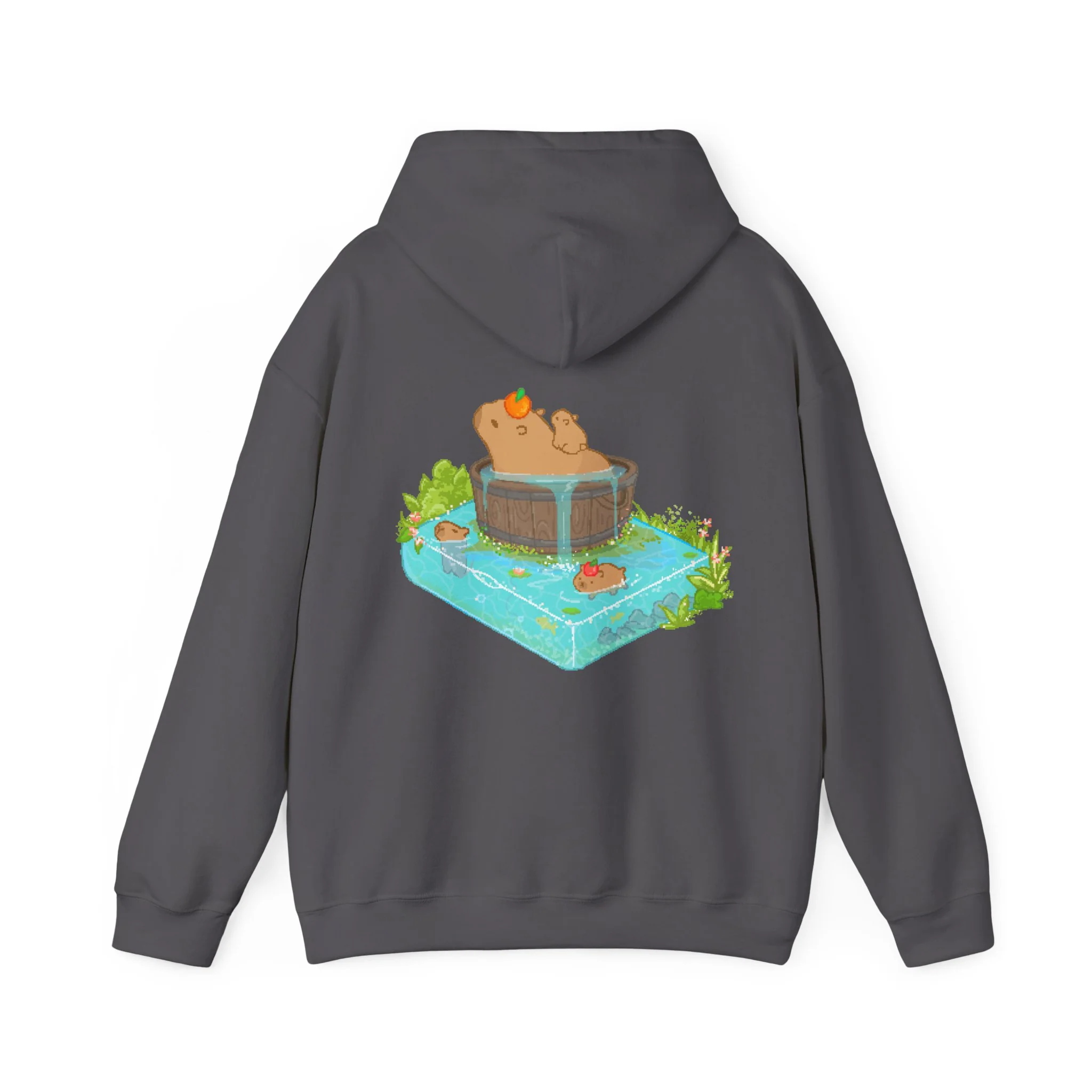 pixel capybara bathhouse - Image 12