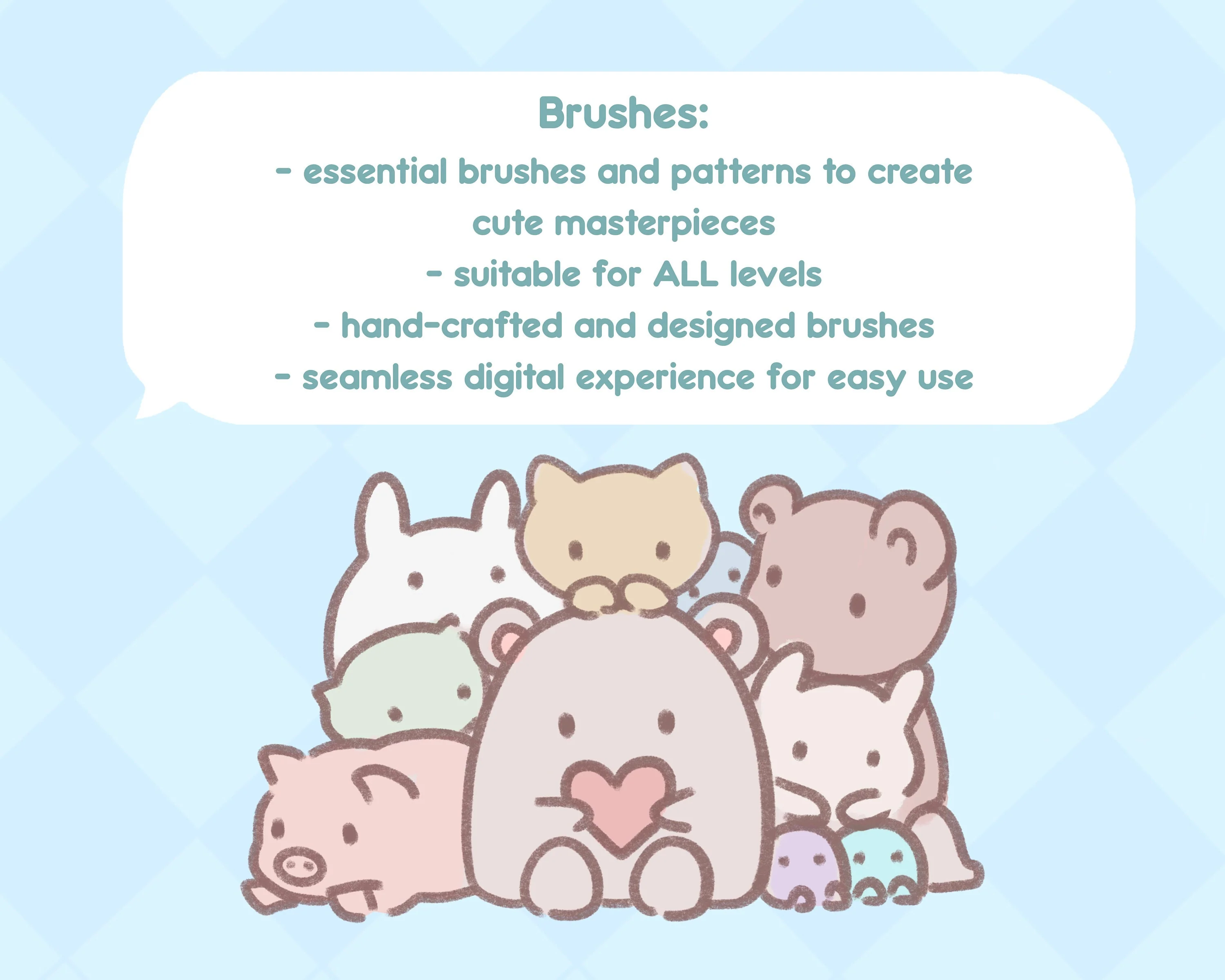 Simply Kawaii Brush Set - Image 3