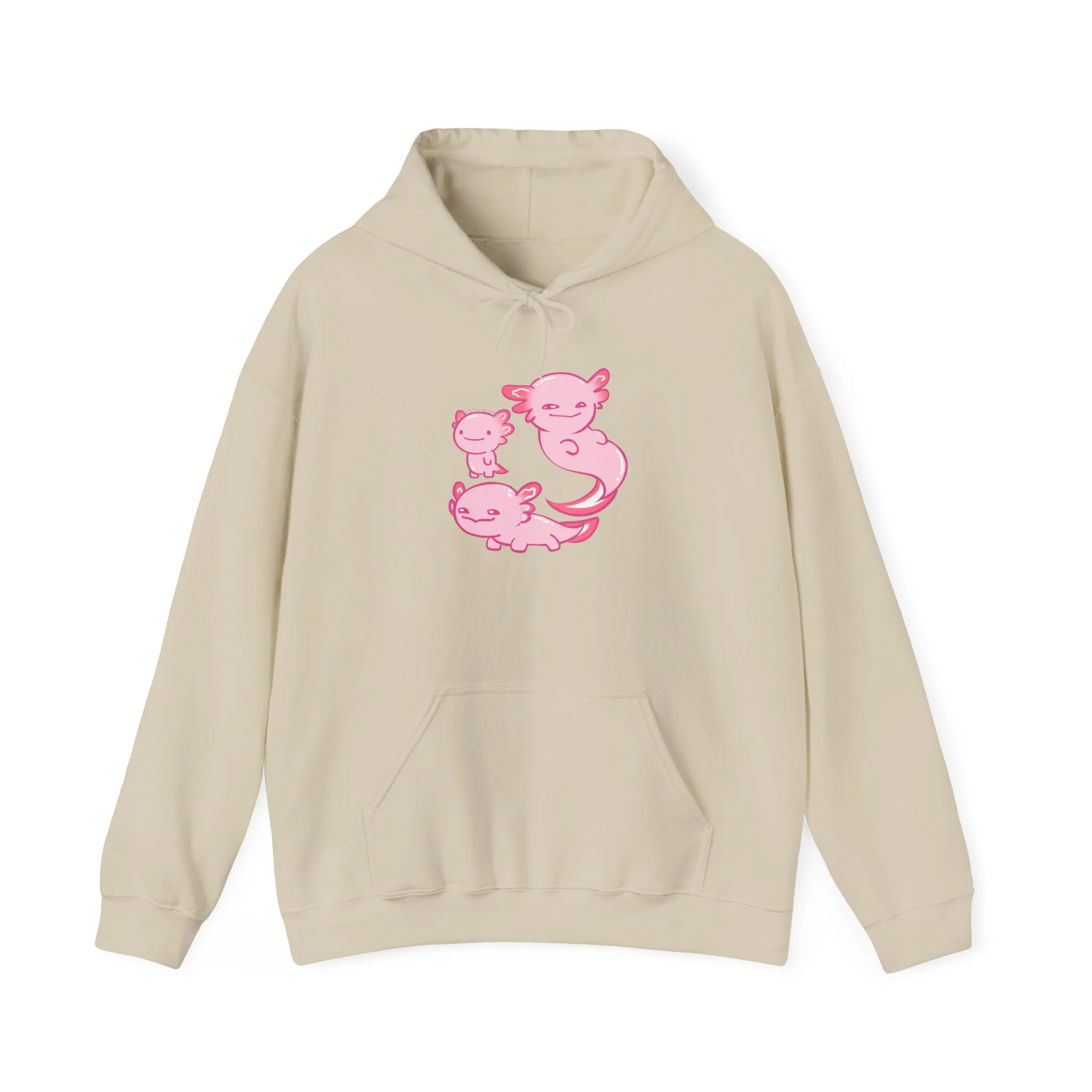 Smiling Axolotl Hoodie - Image 3
