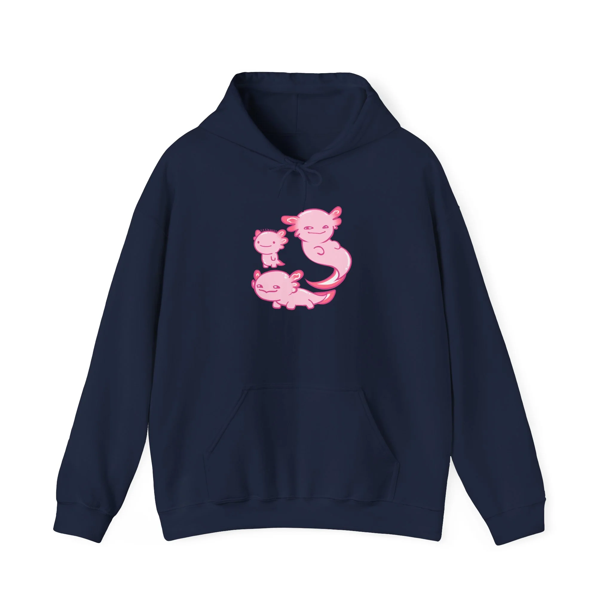 Smiling Axolotl Hoodie - Image 9