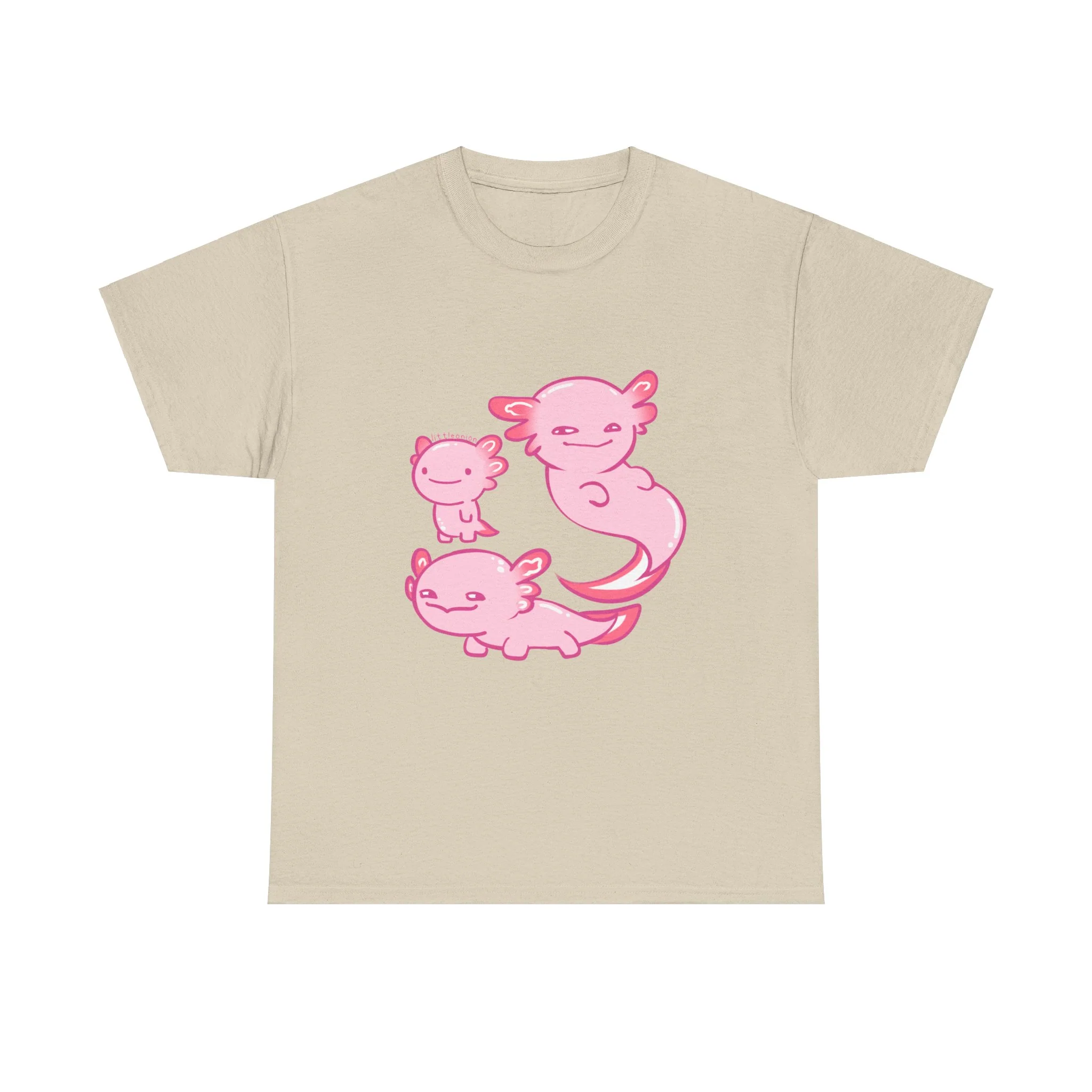 Smiling Axolotl Tee - Image 3