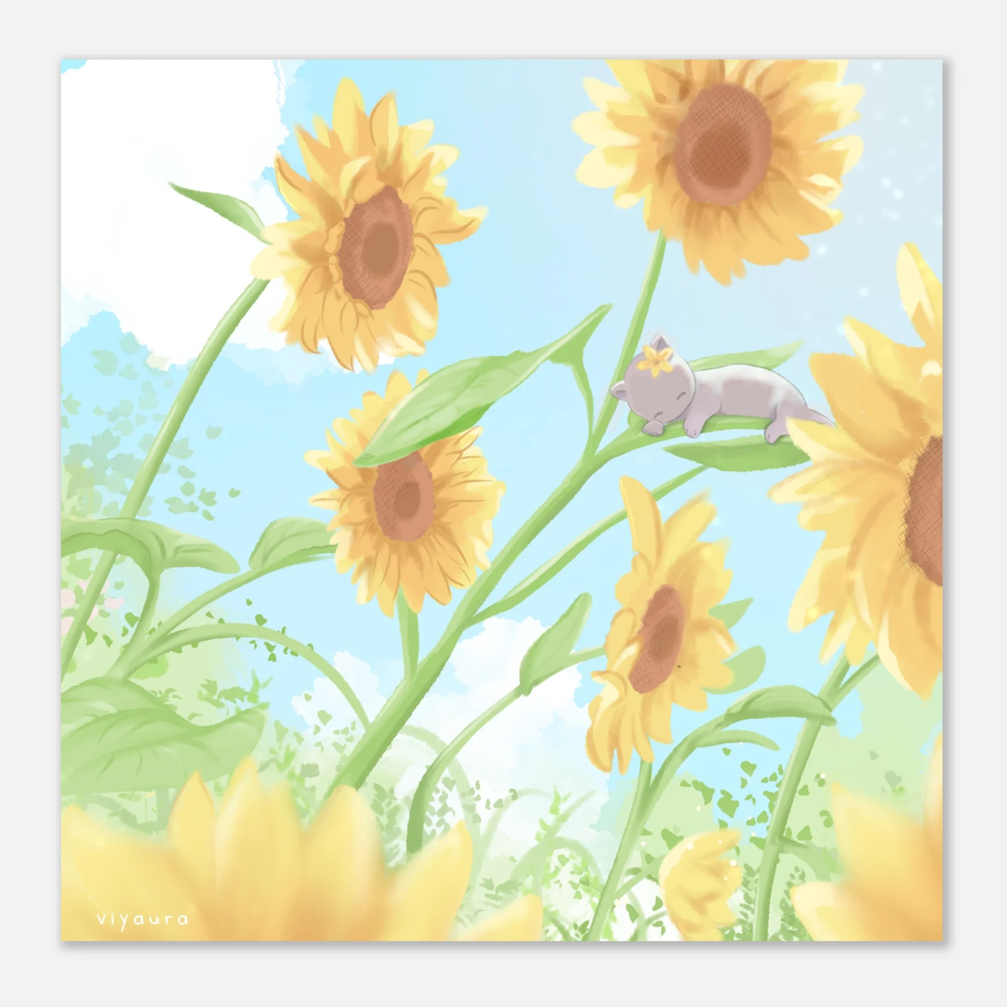 Sunflower Garden Poster - Image 5