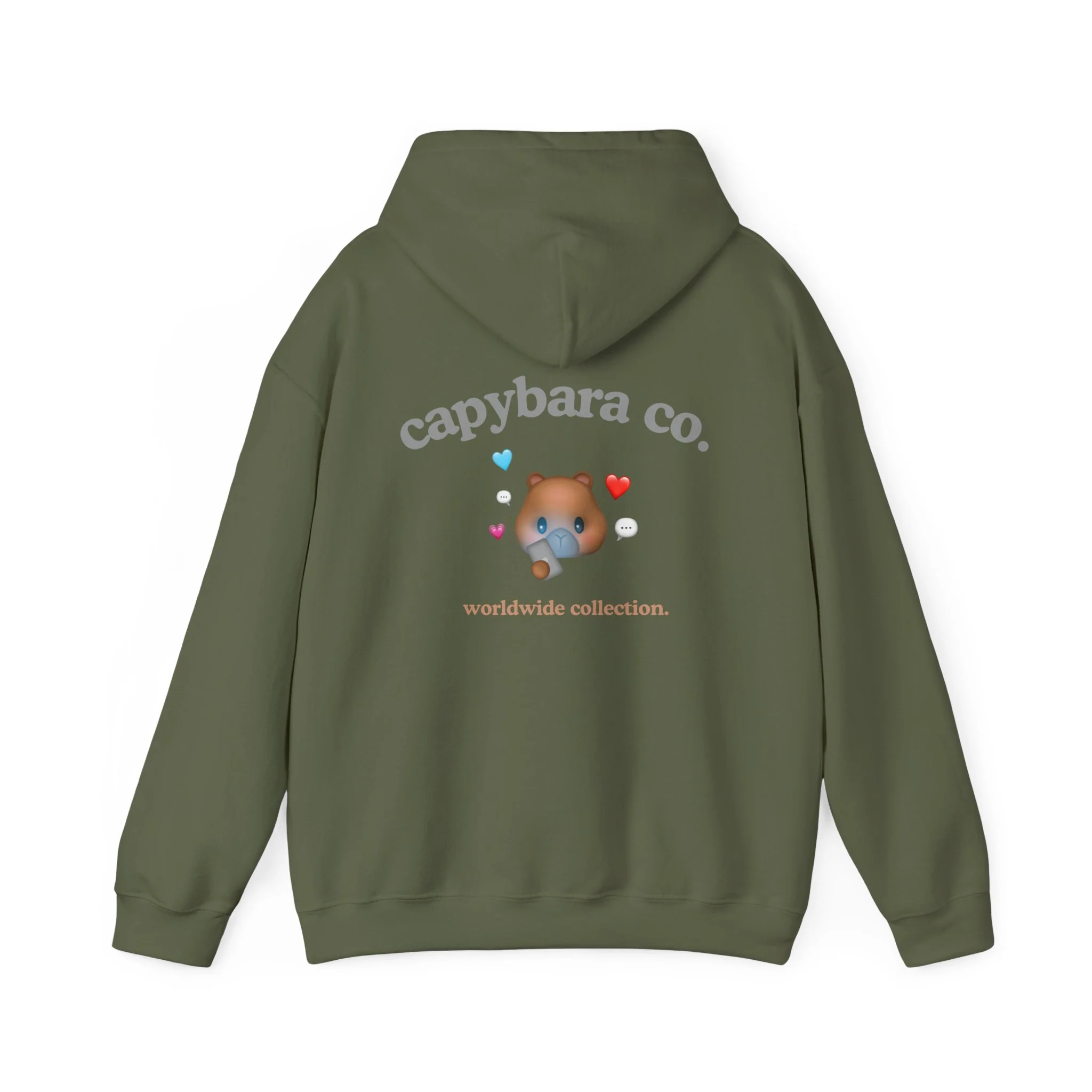 texting capy hoodie - Image 18