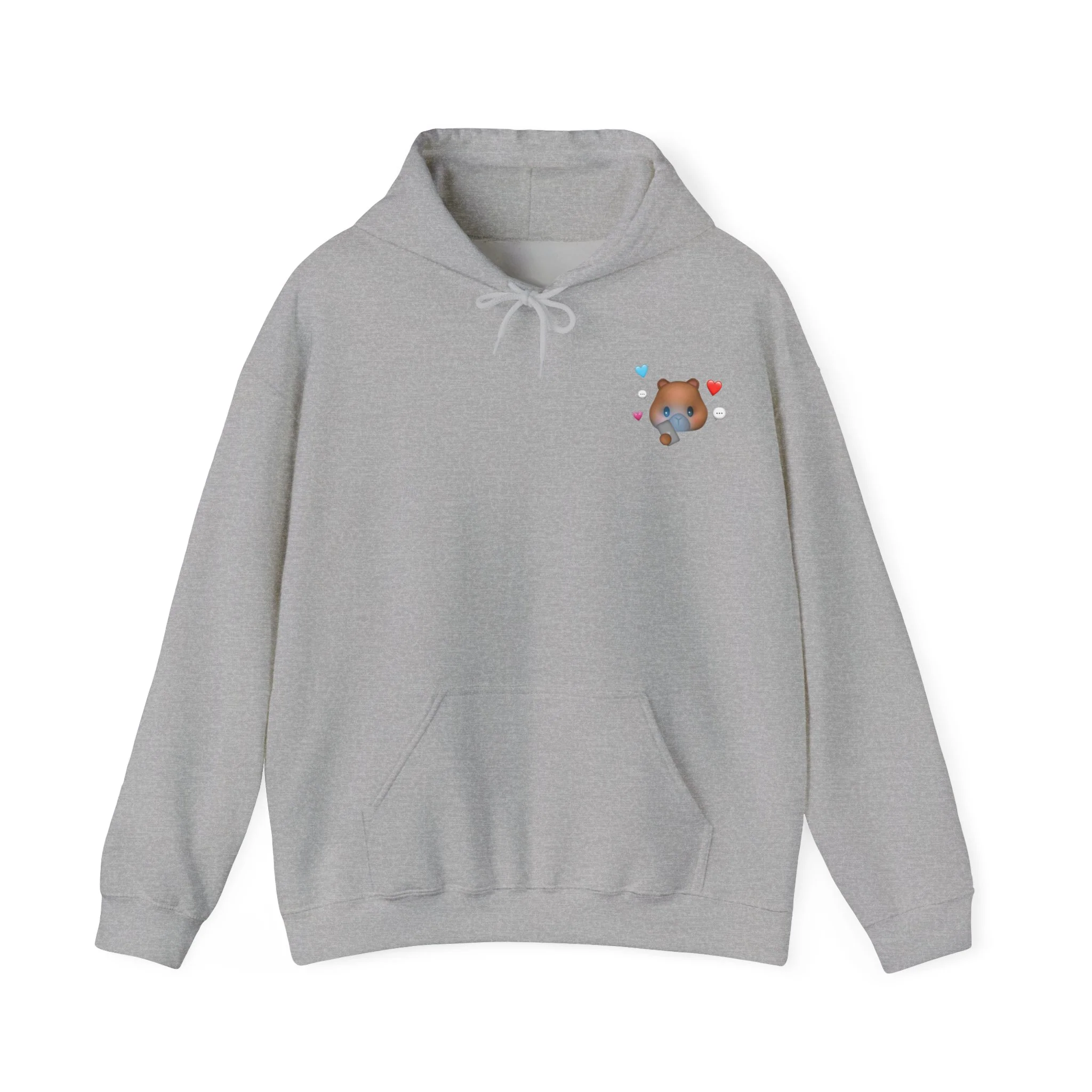 texting capy hoodie - Image 7