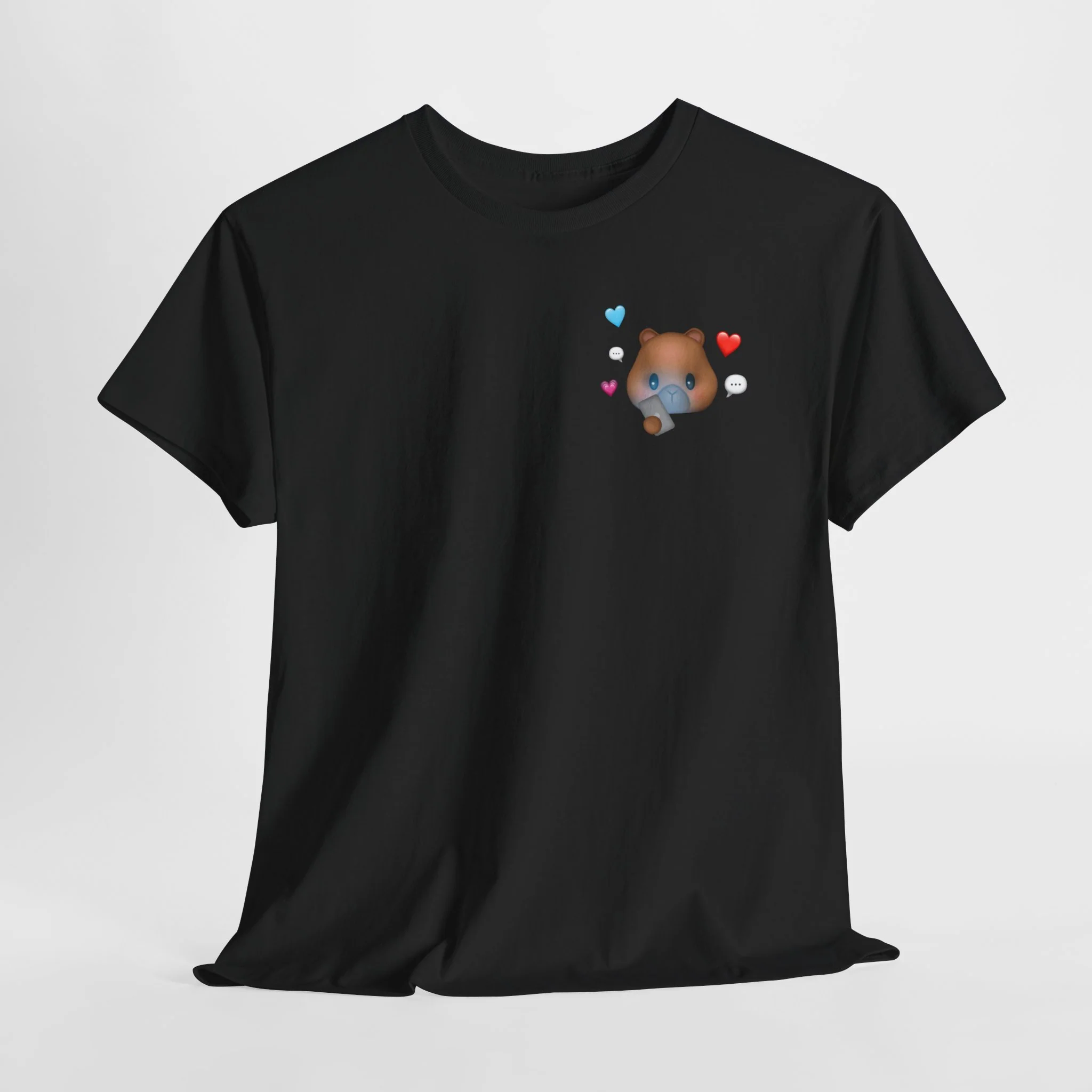 texting capy tshirt - Image 11