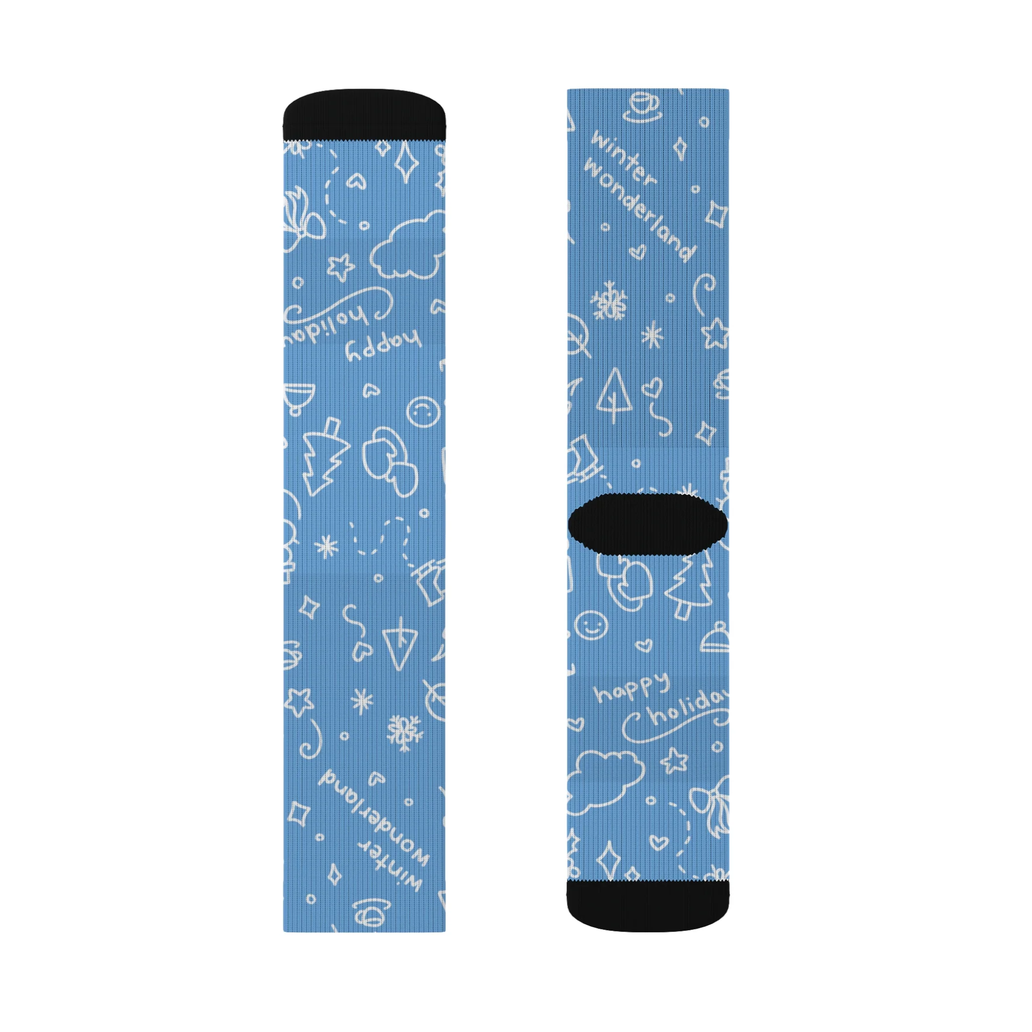 Winter Wonderland Doodle Socks - Image 9